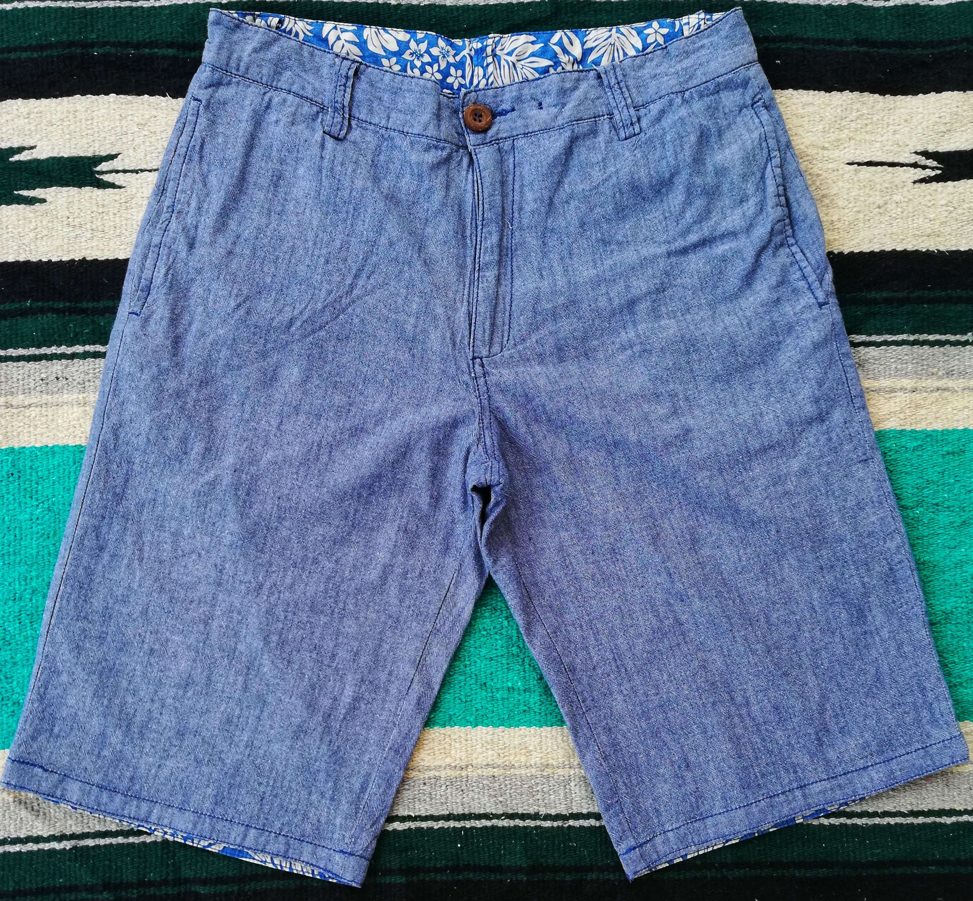 Japanese Brand 🔥GRAIL Rare!!! Hawaii Reversible Freaks Short Pants🔥 Size US 31 - 12 Thumbnail