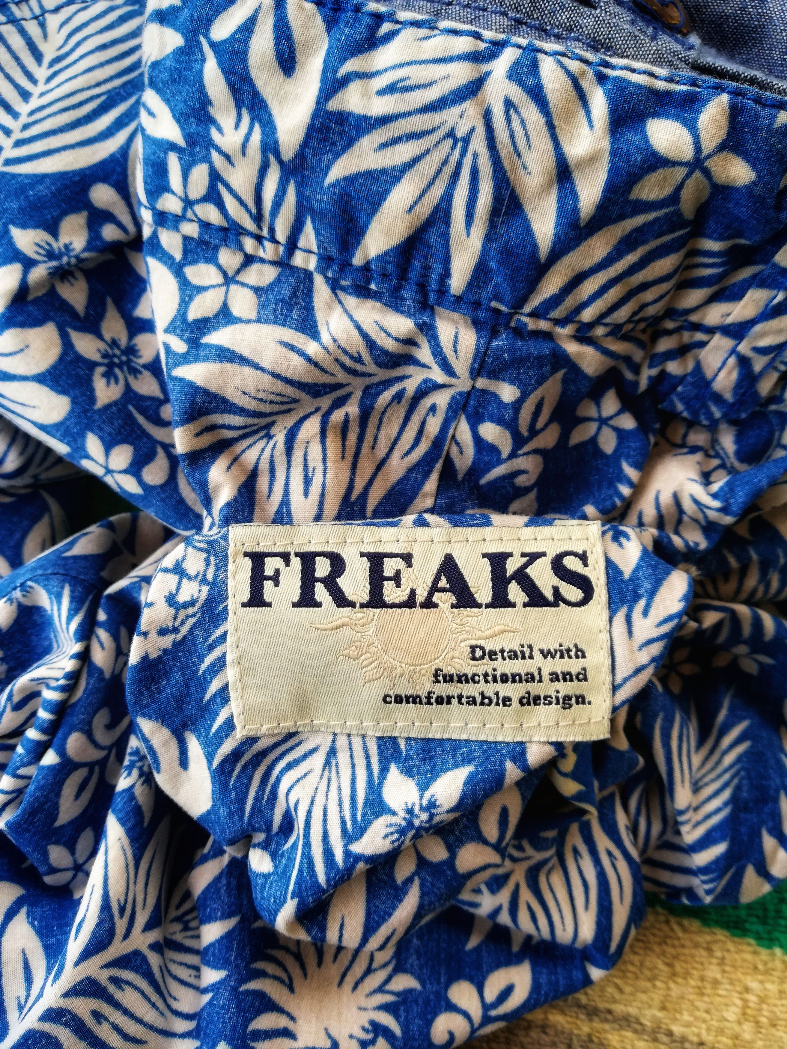 Japanese Brand 🔥GRAIL Rare!!! Hawaii Reversible Freaks Short Pants🔥 Size US 31 - 7 Thumbnail