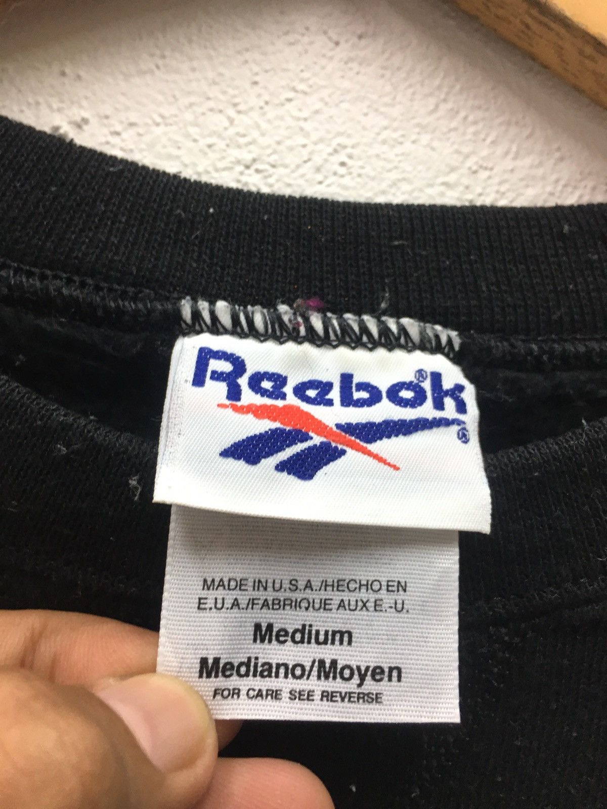 Reebok × Vintage Vintage Reebok Big Logo Sweatshirt Size US M / EU 48-50 / 2 - 6 Thumbnail