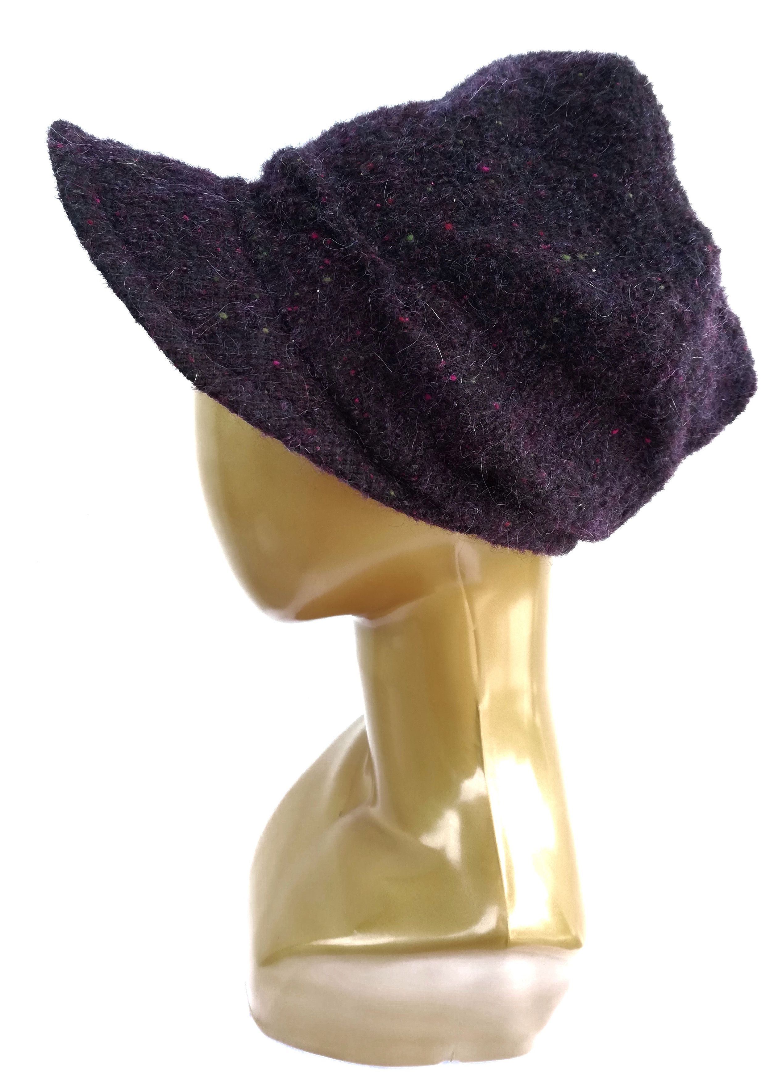 CA4LA 🔥Designer Japan 🇯🇵 Ca4la Wool Pattern Cap / Hats Cap🔥 Size ONE SIZE - 2 Thumbnail