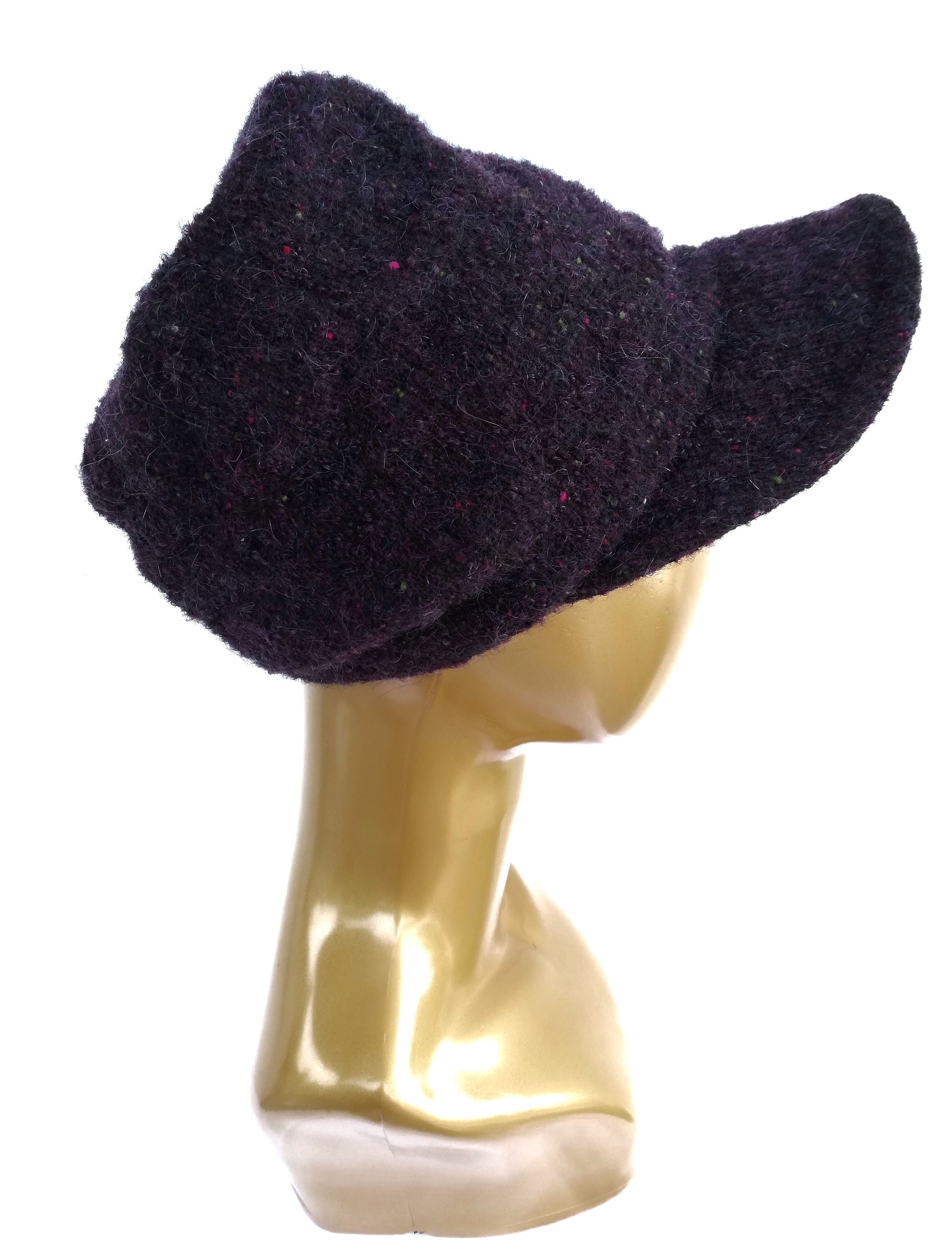 CA4LA 🔥Designer Japan 🇯🇵 Ca4la Wool Pattern Cap / Hats Cap🔥 Size ONE SIZE - 6 Thumbnail