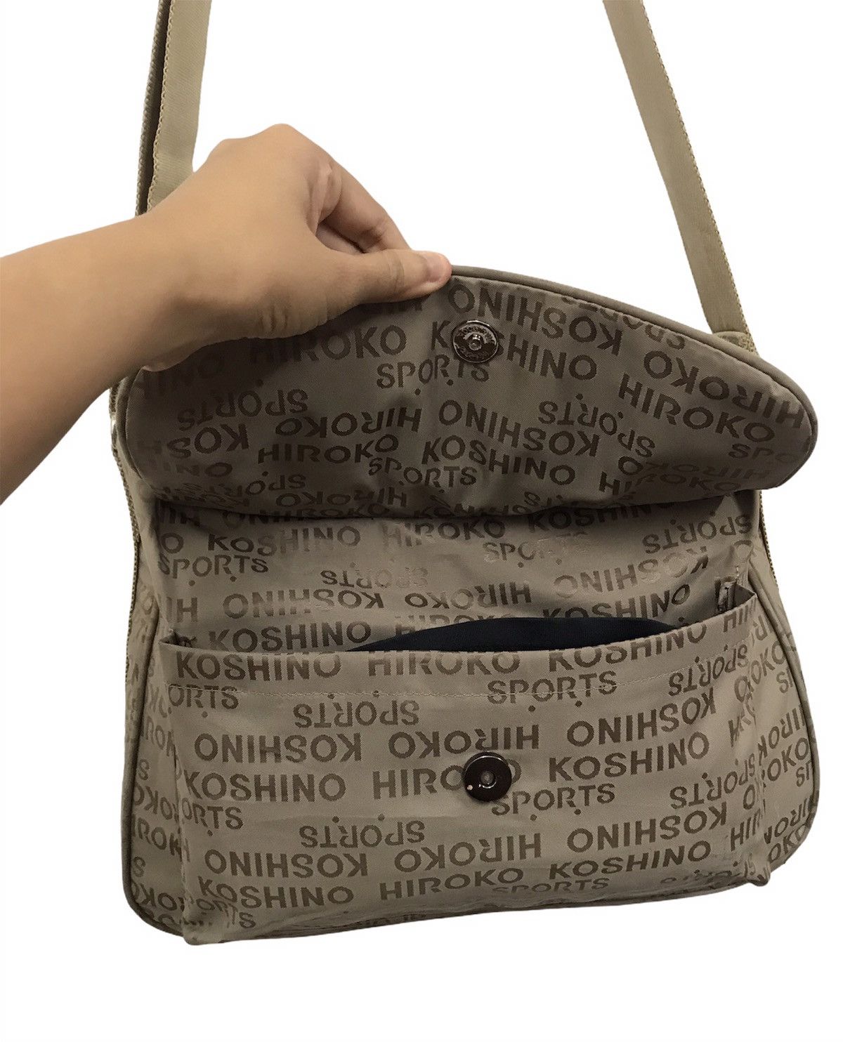 Hiroko Koshino Homme Hiroko Koshino Sport Sling Bag Size ONE SIZE - 6 Thumbnail