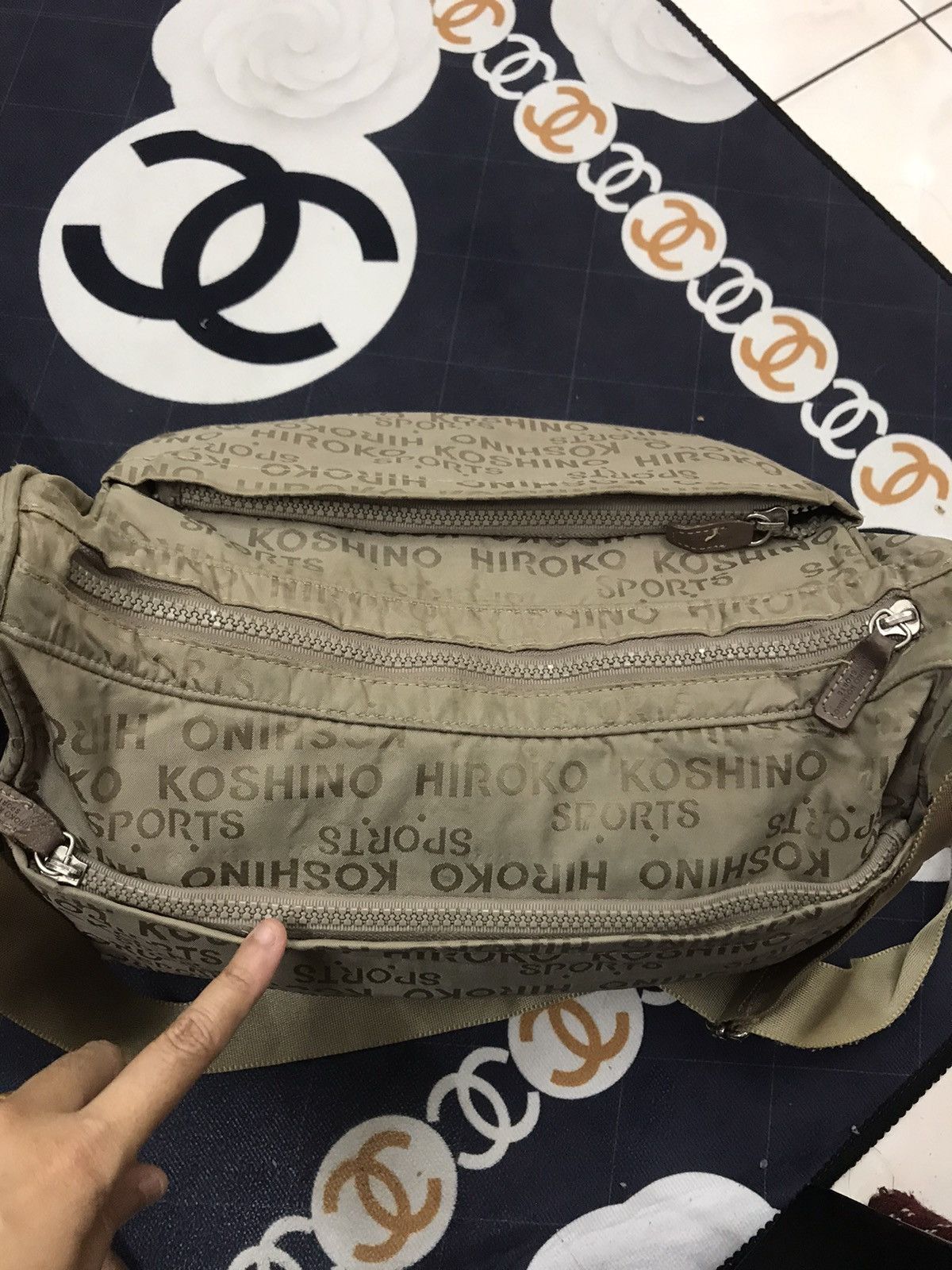 Hiroko Koshino Homme Hiroko Koshino Sport Sling Bag Size ONE SIZE - 8 Thumbnail