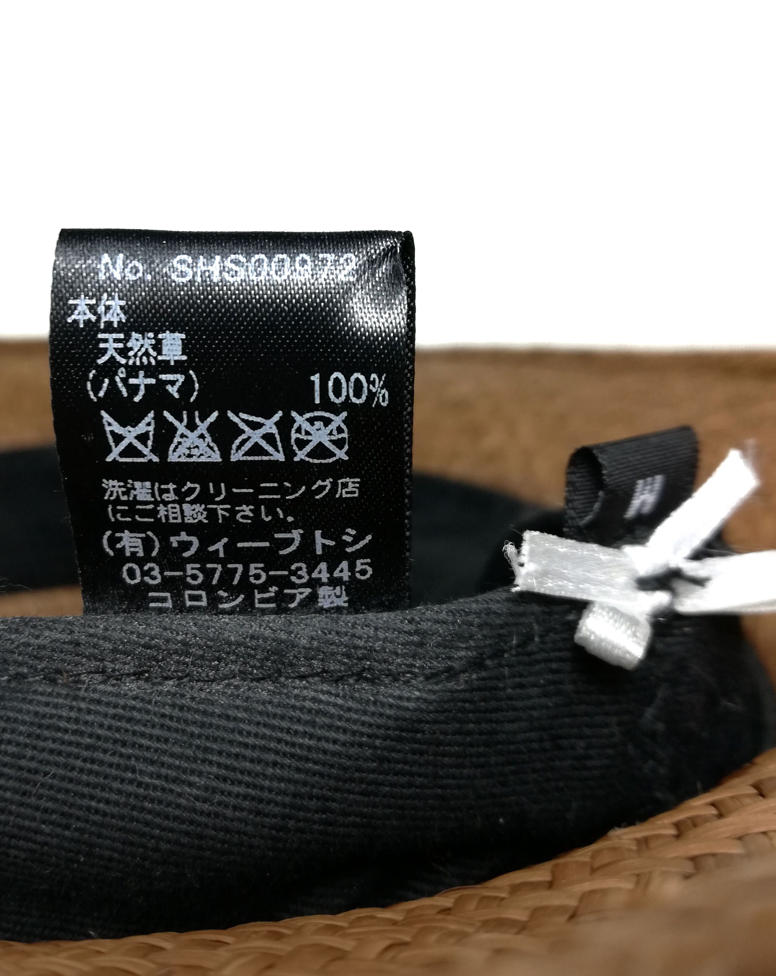 CA4LA 🔥SUMMER SALE Ca4la Straw Genuin Panama Bucket Hat🔥 Size ONE SIZE - 15 Thumbnail
