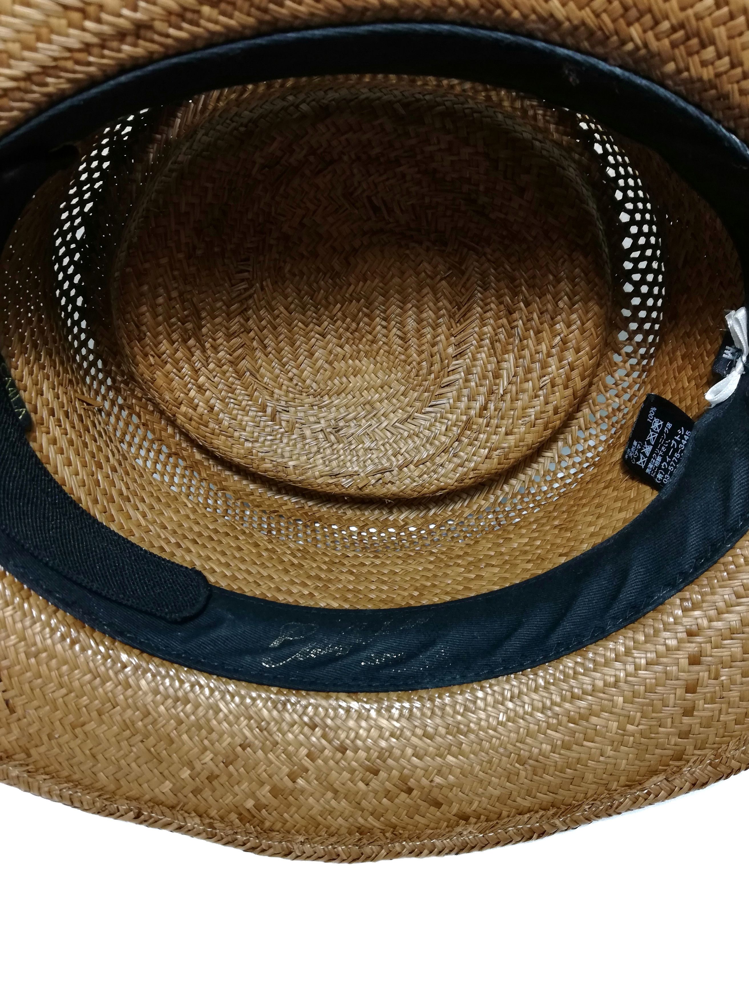 CA4LA 🔥SUMMER SALE Ca4la Straw Genuin Panama Bucket Hat🔥 Size ONE SIZE - 14 Thumbnail