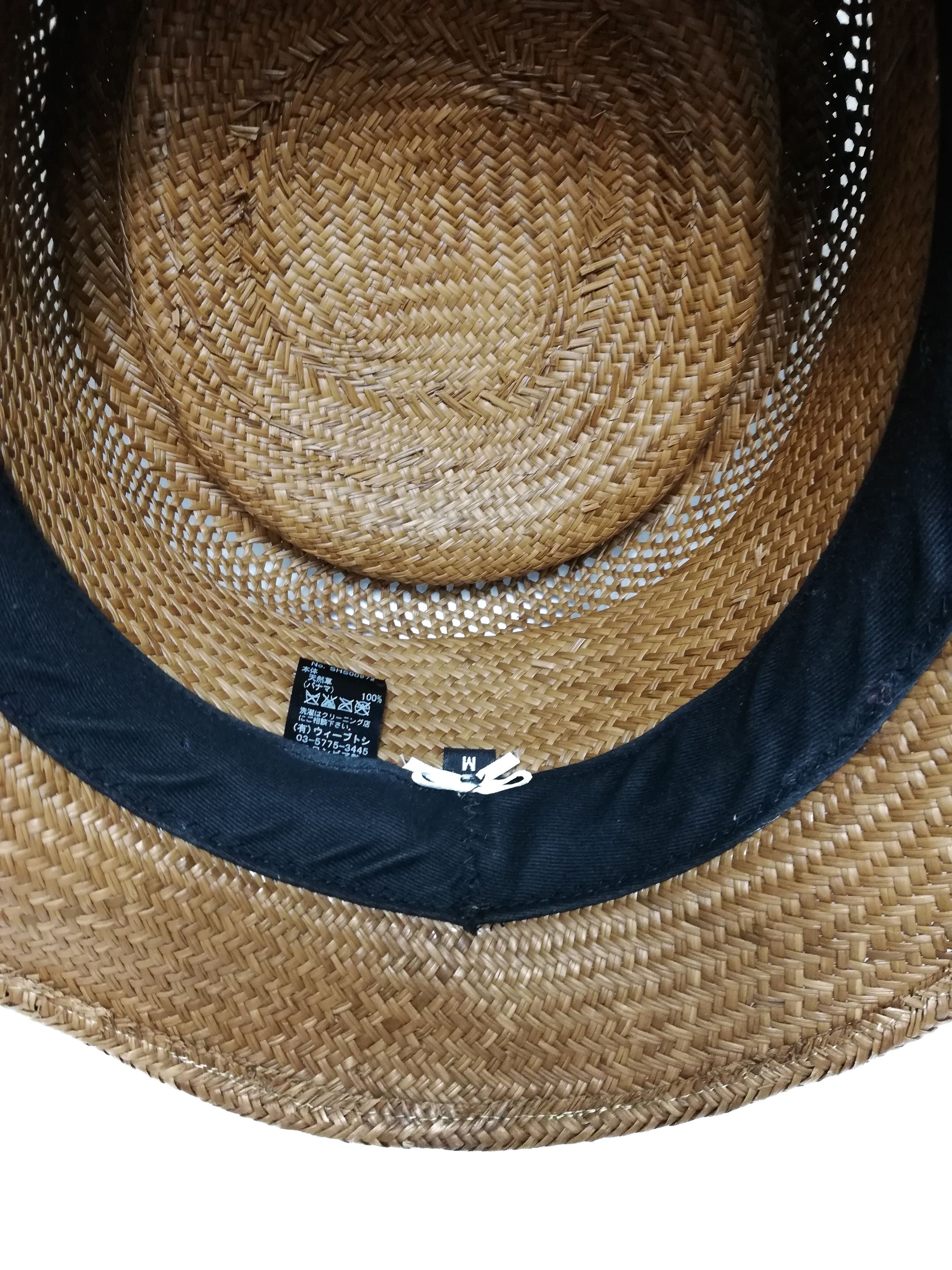 CA4LA 🔥SUMMER SALE Ca4la Straw Genuin Panama Bucket Hat🔥 Size ONE SIZE - 13 Thumbnail