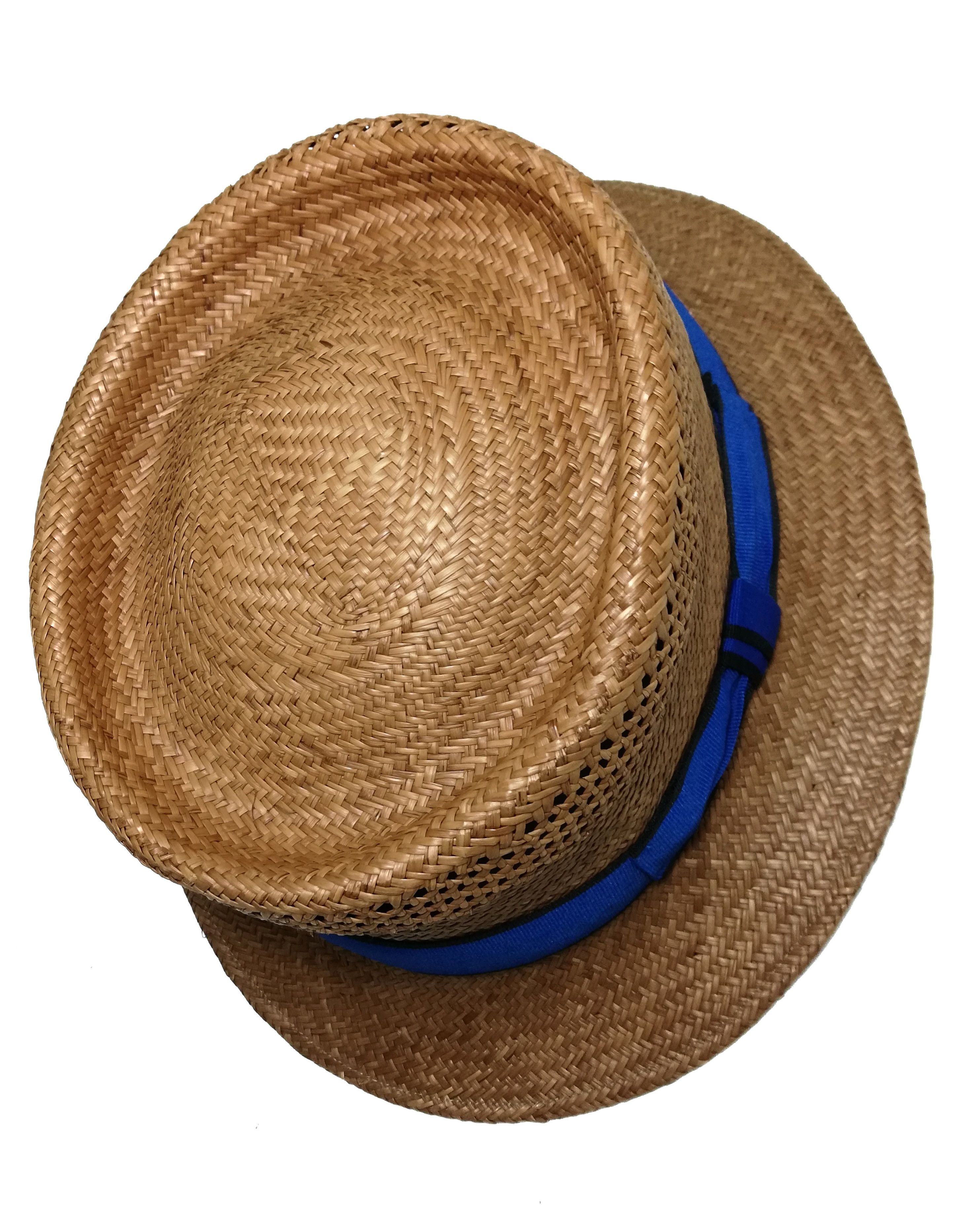 CA4LA 🔥SUMMER SALE Ca4la Straw Genuin Panama Bucket Hat🔥 Size ONE SIZE - 10 Thumbnail