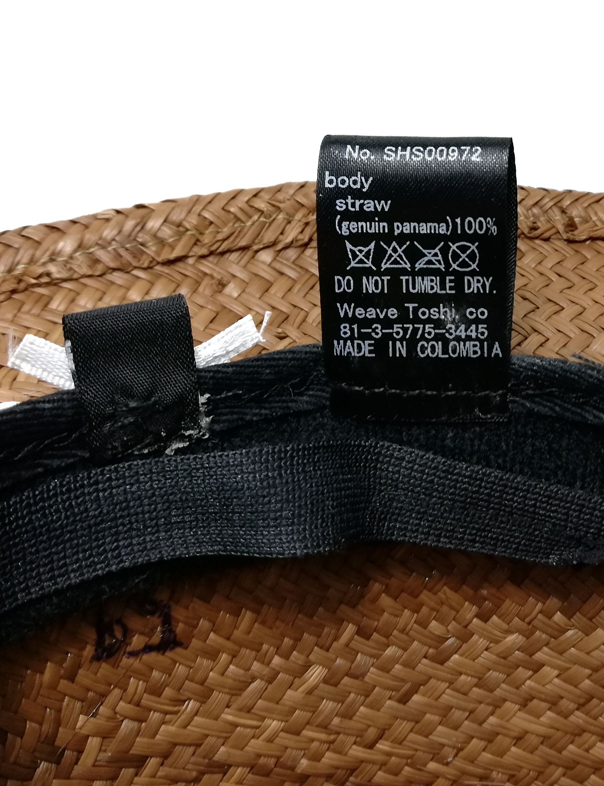 CA4LA 🔥SUMMER SALE Ca4la Straw Genuin Panama Bucket Hat🔥 Size ONE SIZE - 16 Thumbnail