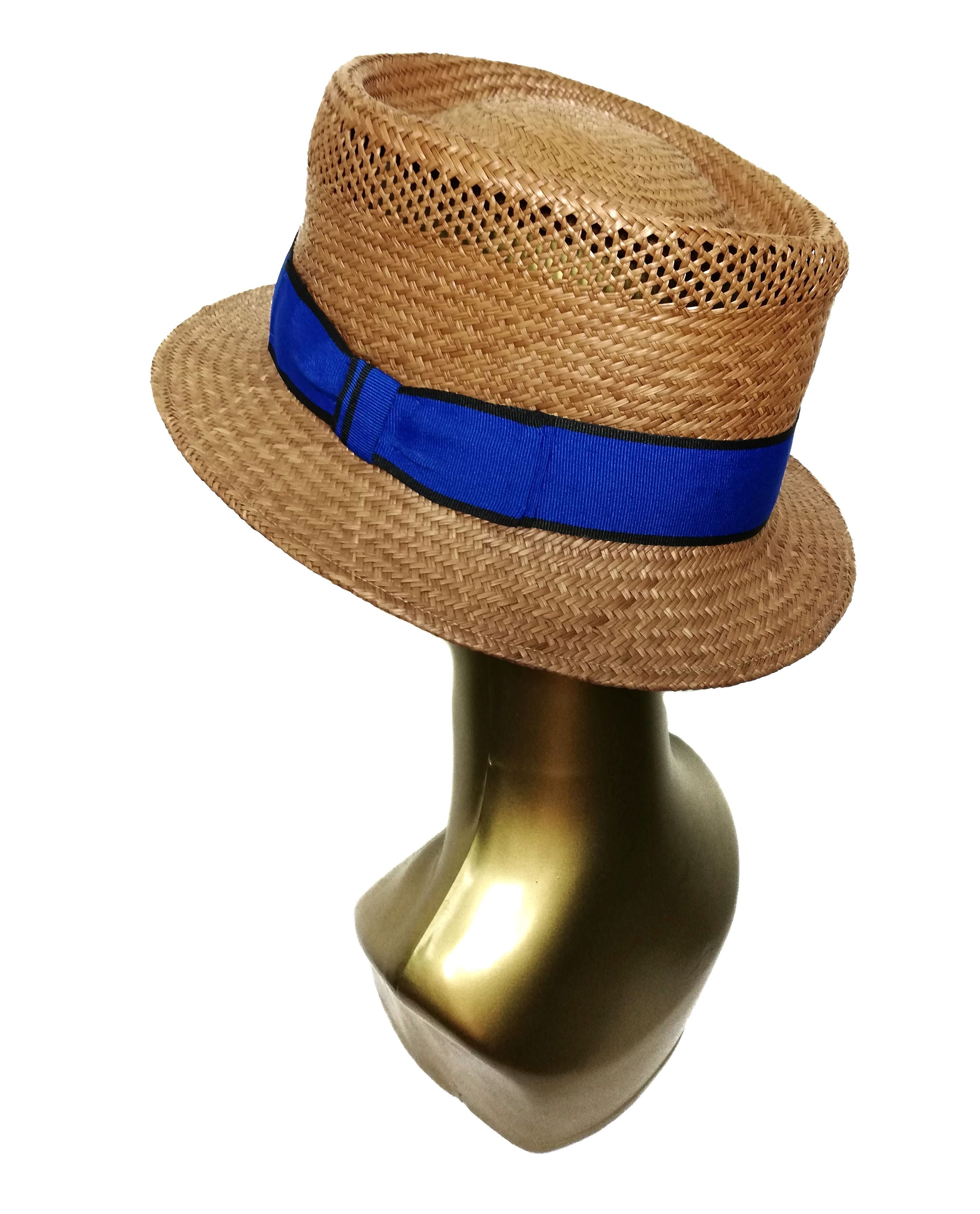 CA4LA 🔥SUMMER SALE Ca4la Straw Genuin Panama Bucket Hat🔥 Size ONE SIZE - 7 Thumbnail