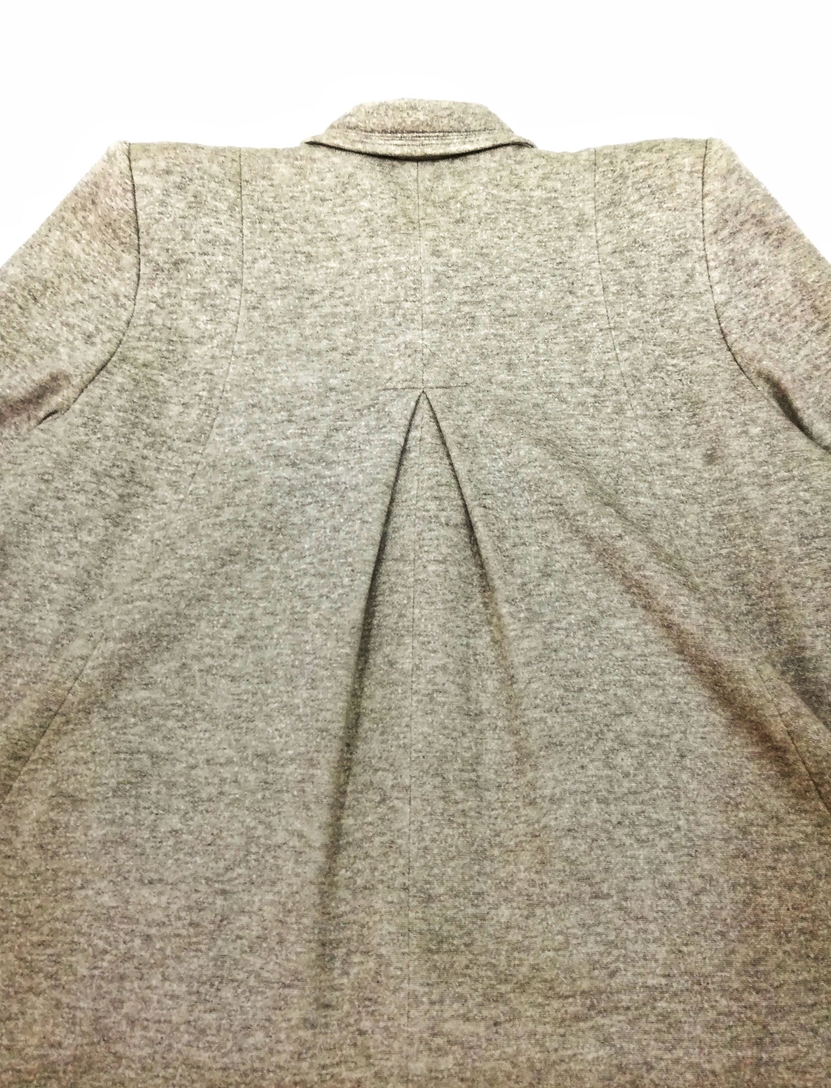 Designer 🔥Norma Kamali Minimalist Grey Long Coat Polyester/Cotton Size US M / EU 48-50 / 2 - 15 Thumbnail