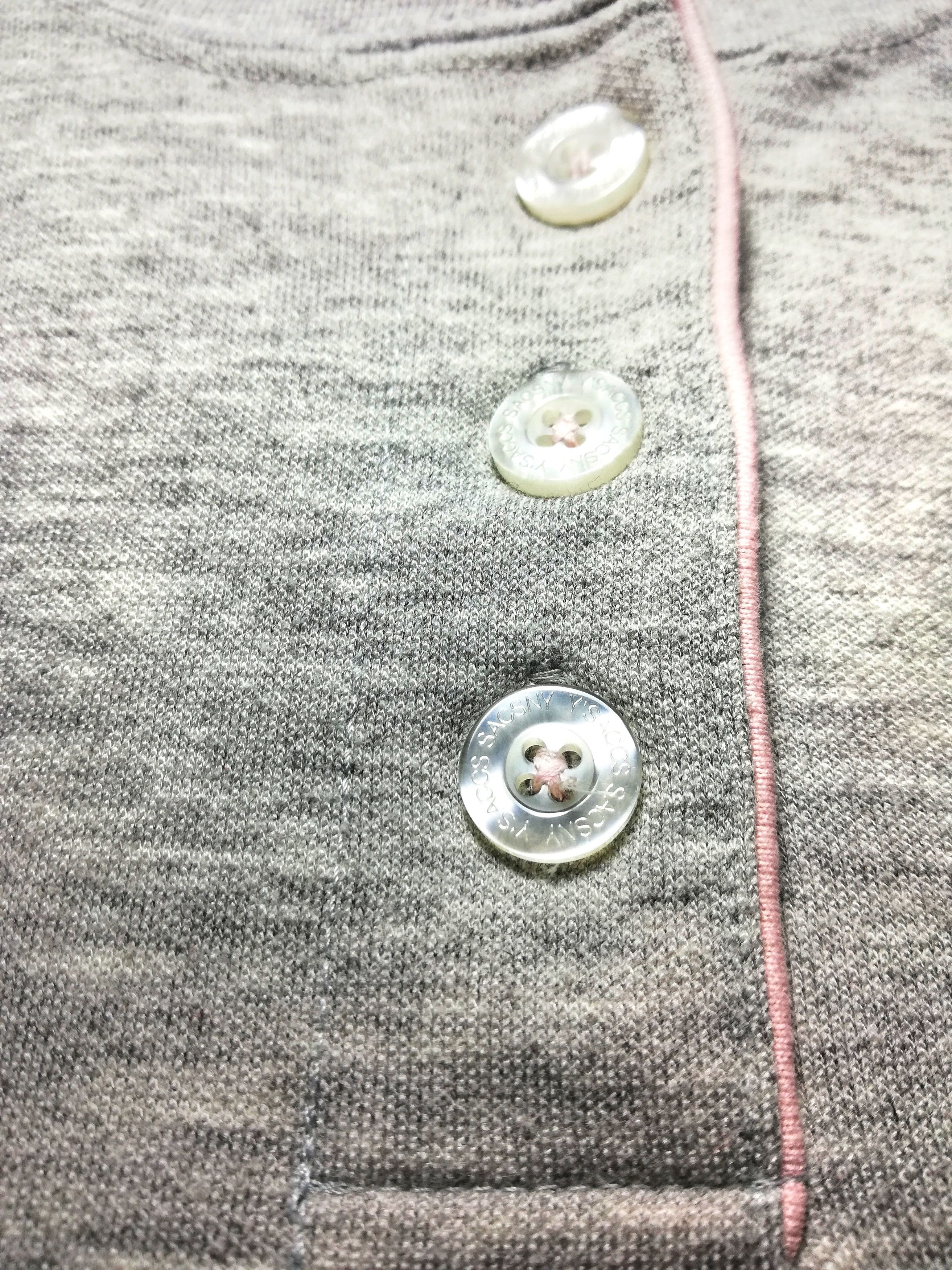 Yohji Yamamoto 🔥Y’saccs By Yohji Yamamoto Button Henley Long Sleeve Shirt Size US M / EU 48-50 / 2 - 6 Thumbnail
