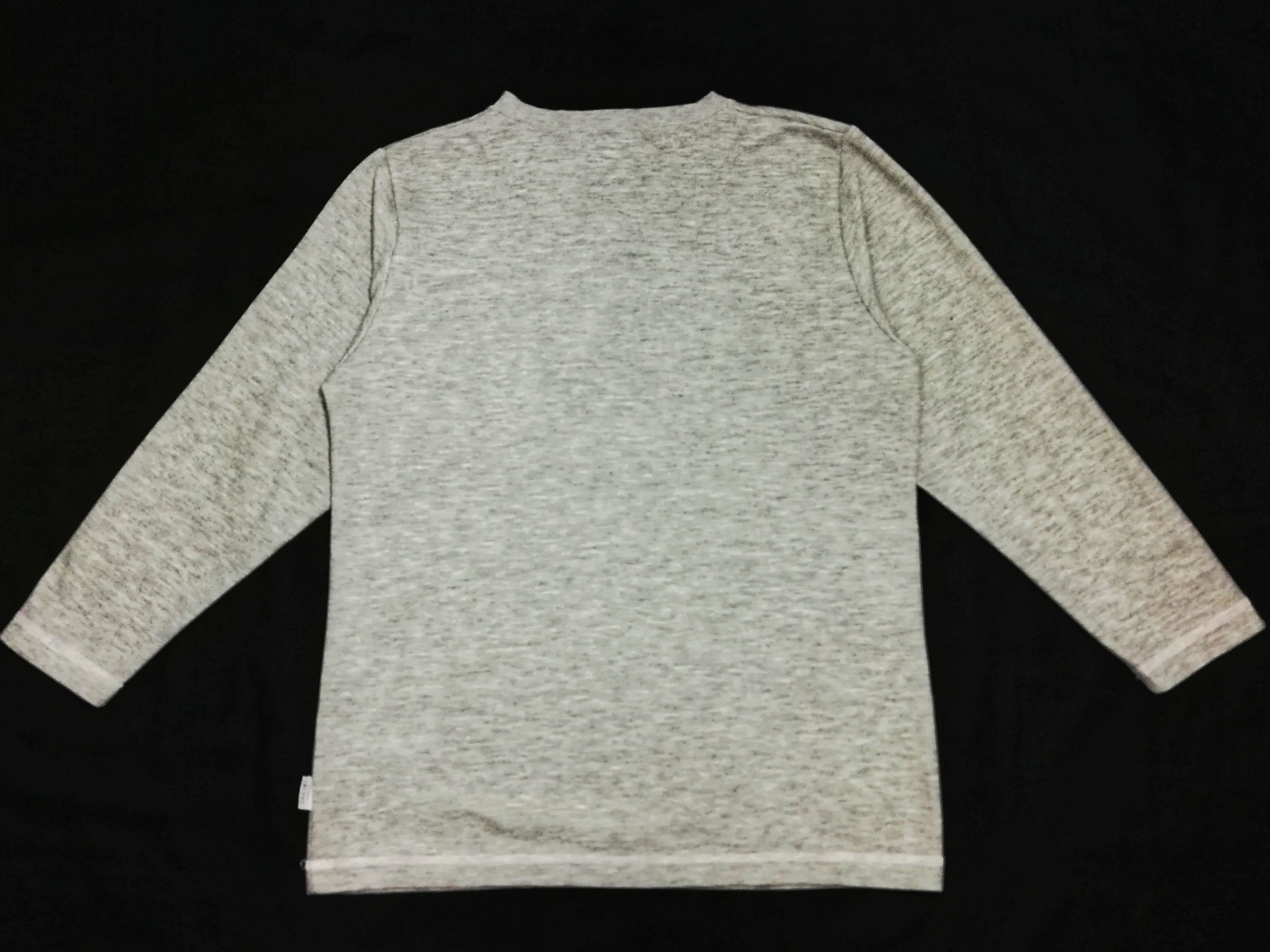 Yohji Yamamoto 🔥Y’saccs By Yohji Yamamoto Button Henley Long Sleeve Shirt Size US M / EU 48-50 / 2 - 10 Thumbnail