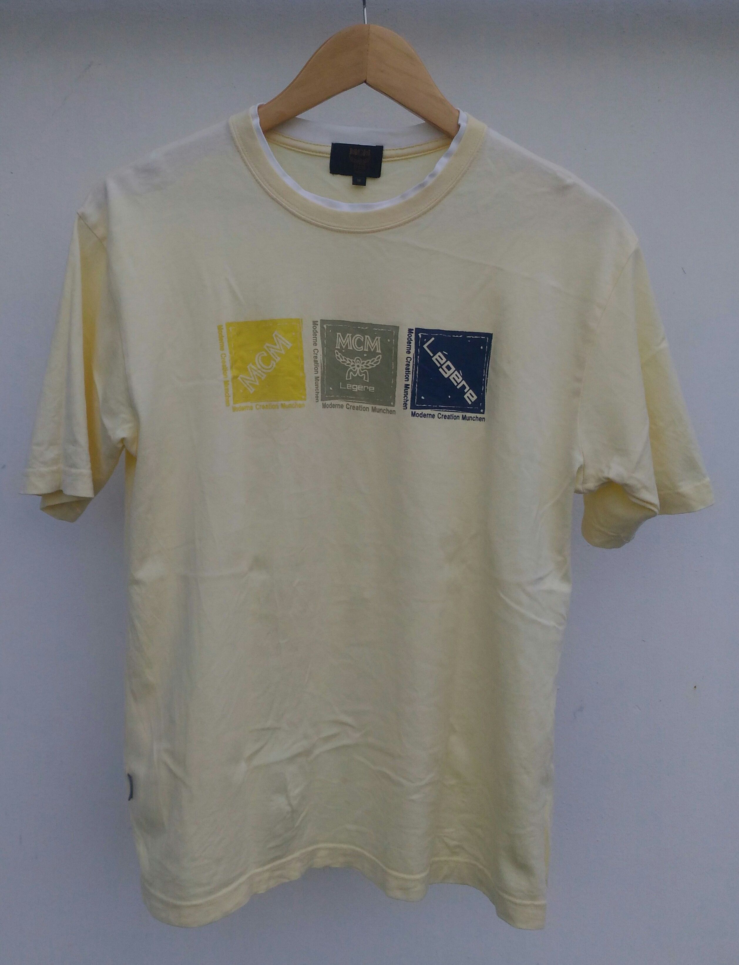 MCM MCM Big Logo T-Shirt Size M Medium Size US M / EU 48-50 / 2 - 1 Thumbnail