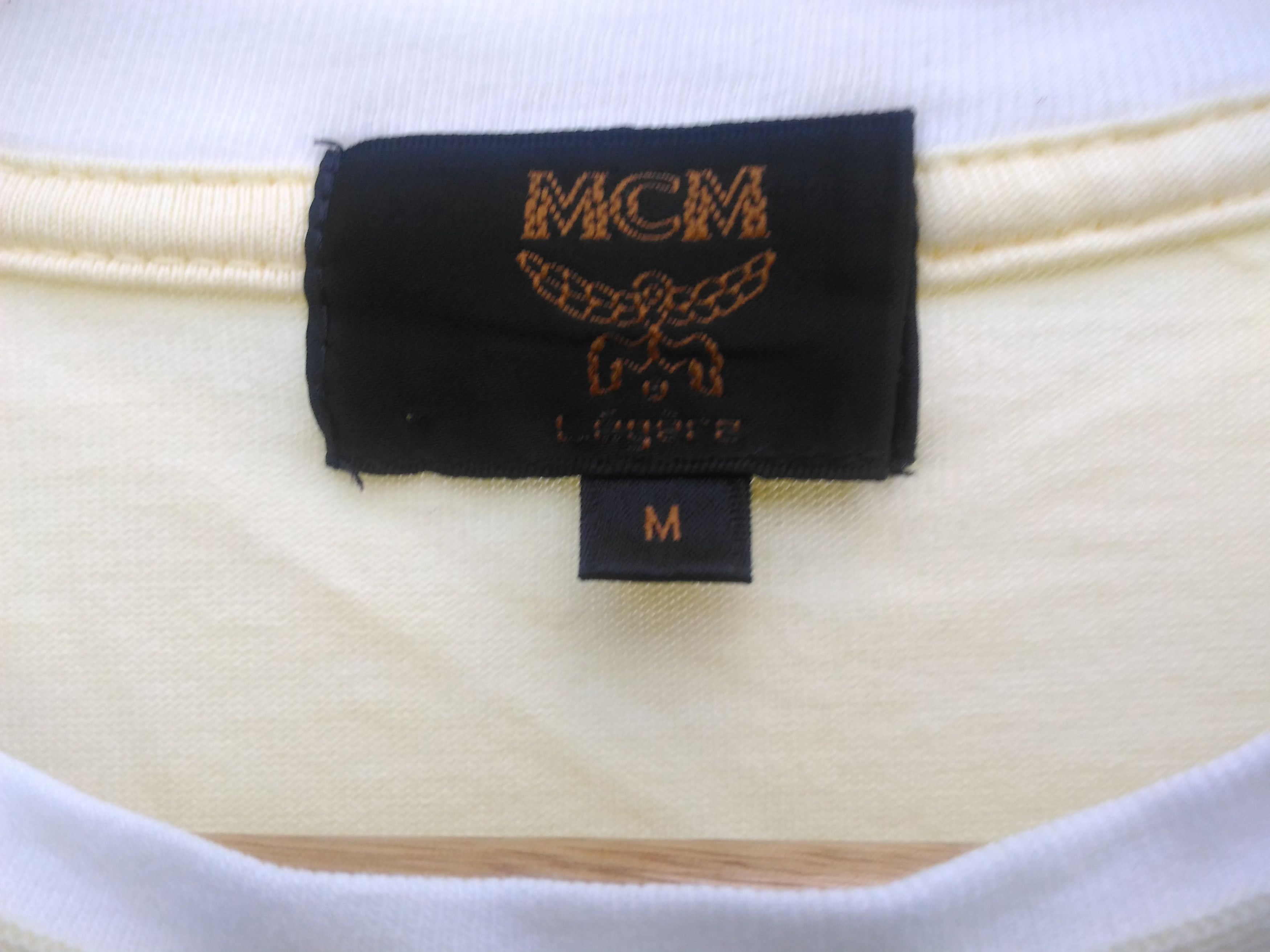 MCM MCM Big Logo T-Shirt Size M Medium Size US M / EU 48-50 / 2 - 7 Thumbnail