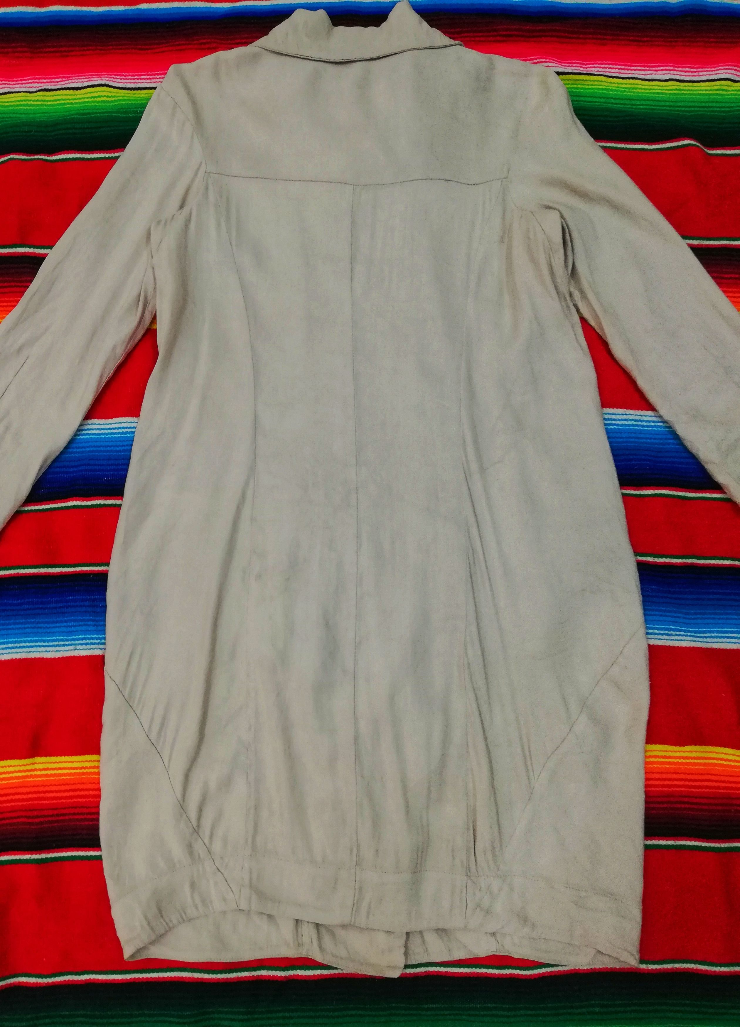 Designer × Transit 🔥Designer Italy Transit Par-Such Trench Coat Zipper Jacket Size US XS / EU 42 / 0 - 10 Thumbnail