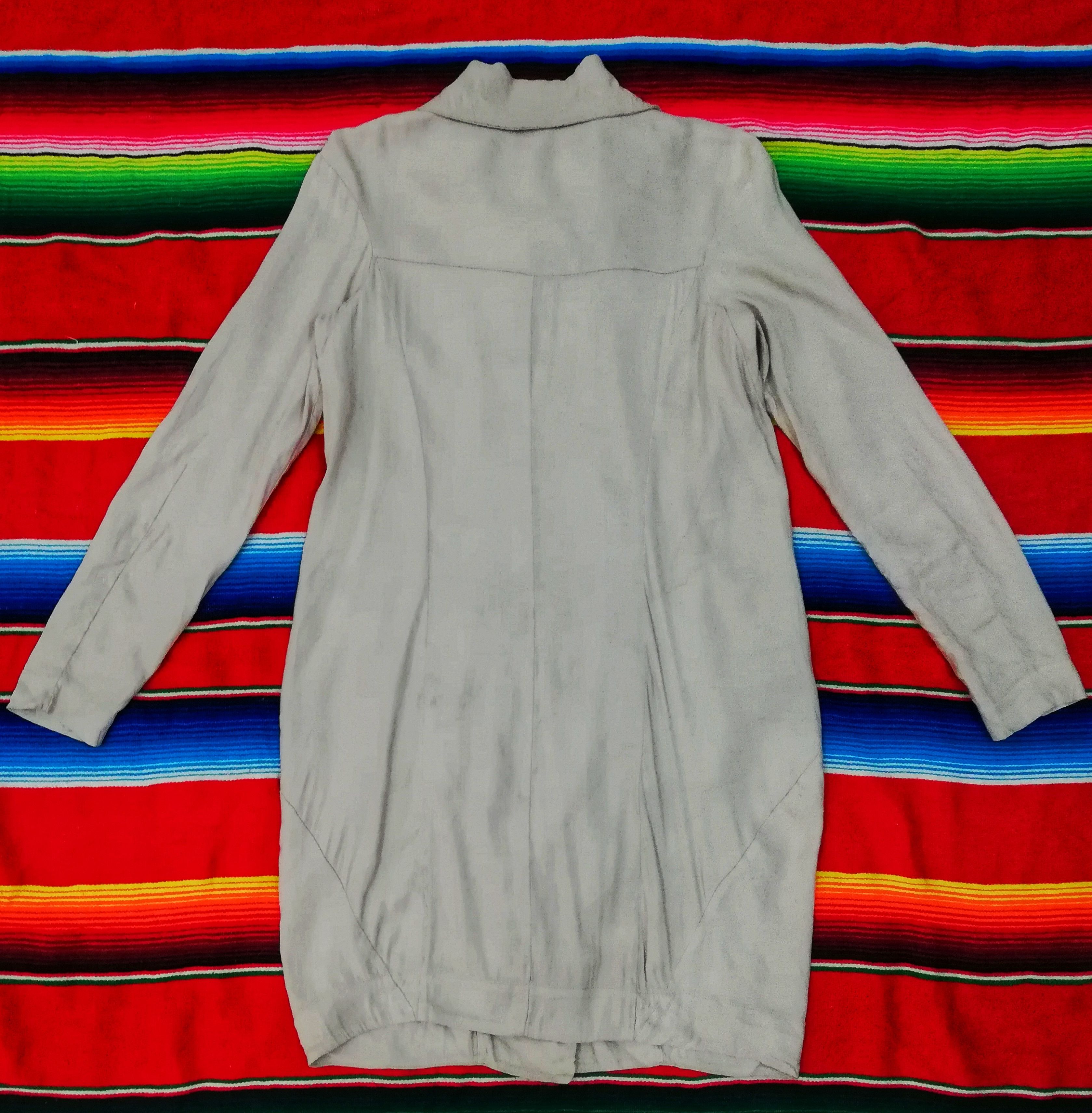 Designer × Transit 🔥Designer Italy Transit Par-Such Trench Coat Zipper Jacket Size US XS / EU 42 / 0 - 9 Thumbnail