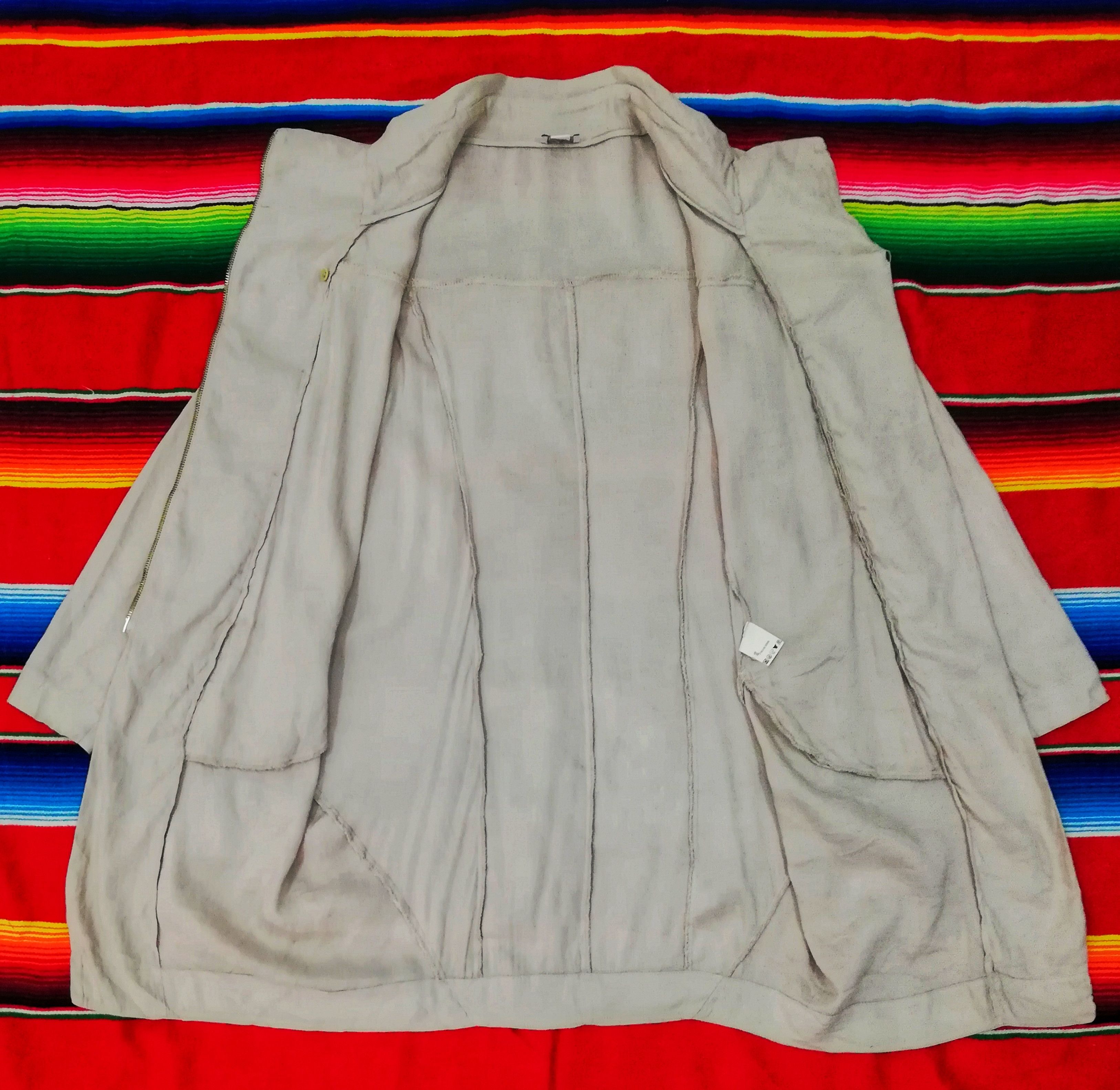 Designer × Transit 🔥Designer Italy Transit Par-Such Trench Coat Zipper Jacket Size US XS / EU 42 / 0 - 5 Thumbnail