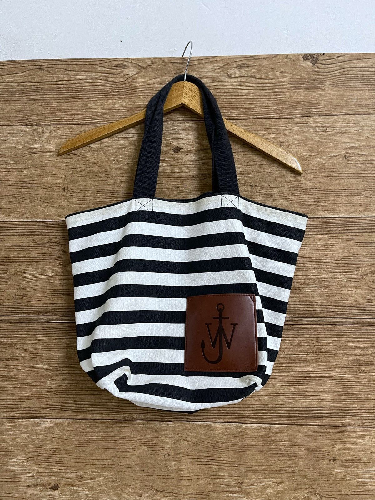 J.W Anderson Canvas Tote Bag Naval Stripes Limited Edition