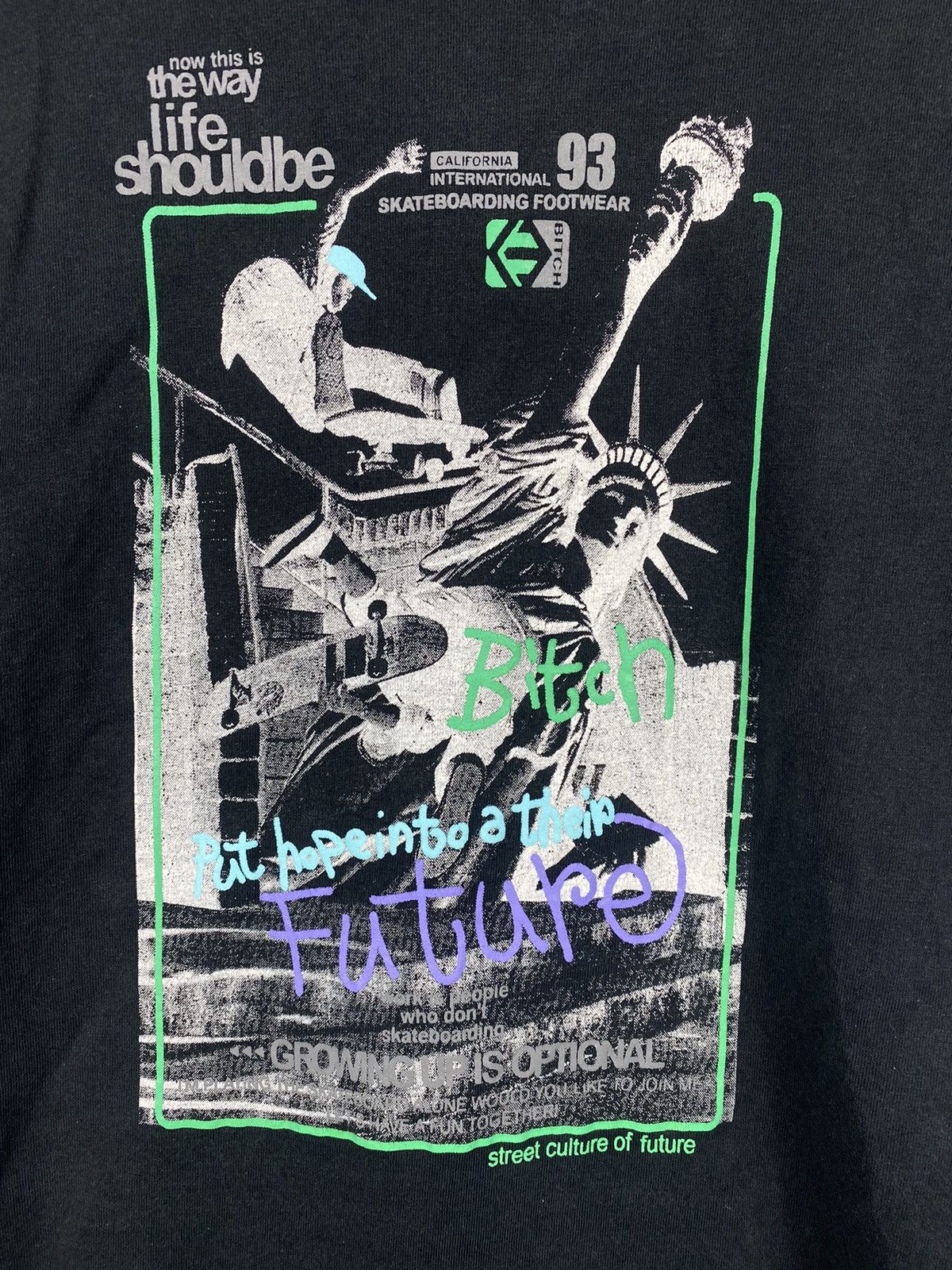 Welcome Skateboards Insane🔥🔥Bitch Skateboard Tee Size US S / EU 44-46 / 1 - 9 Thumbnail
