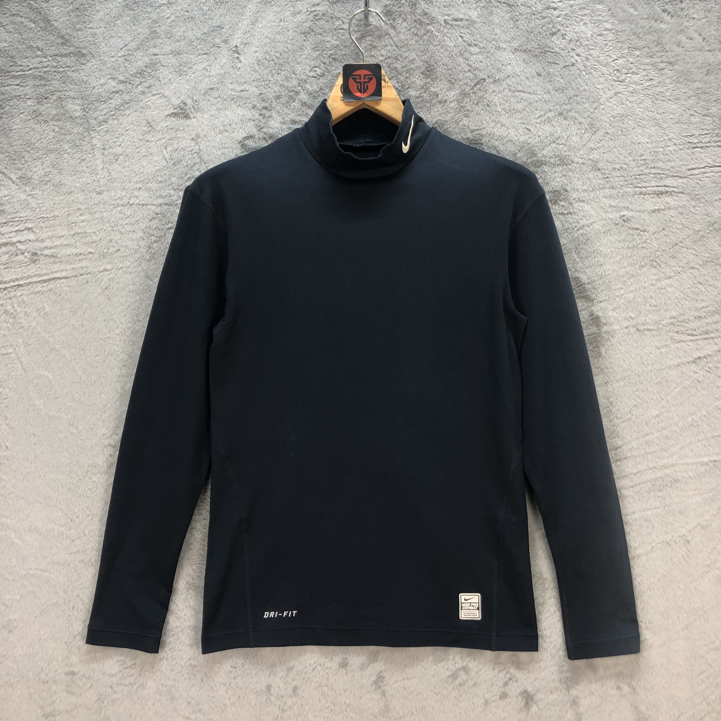 Nike Sportswear Nike Neck Swoosh Long Sleeve Turtle Neck Shirt 1821 72 Grailed