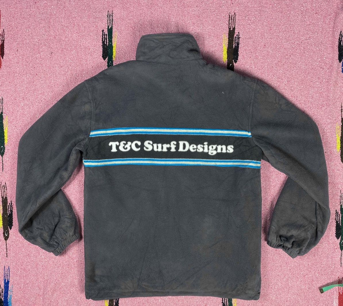 Other T & C Piko Surf Soft Fleece Zip Up Jacket Size US M / EU 48-50 / 2 - 2 Thumbnail