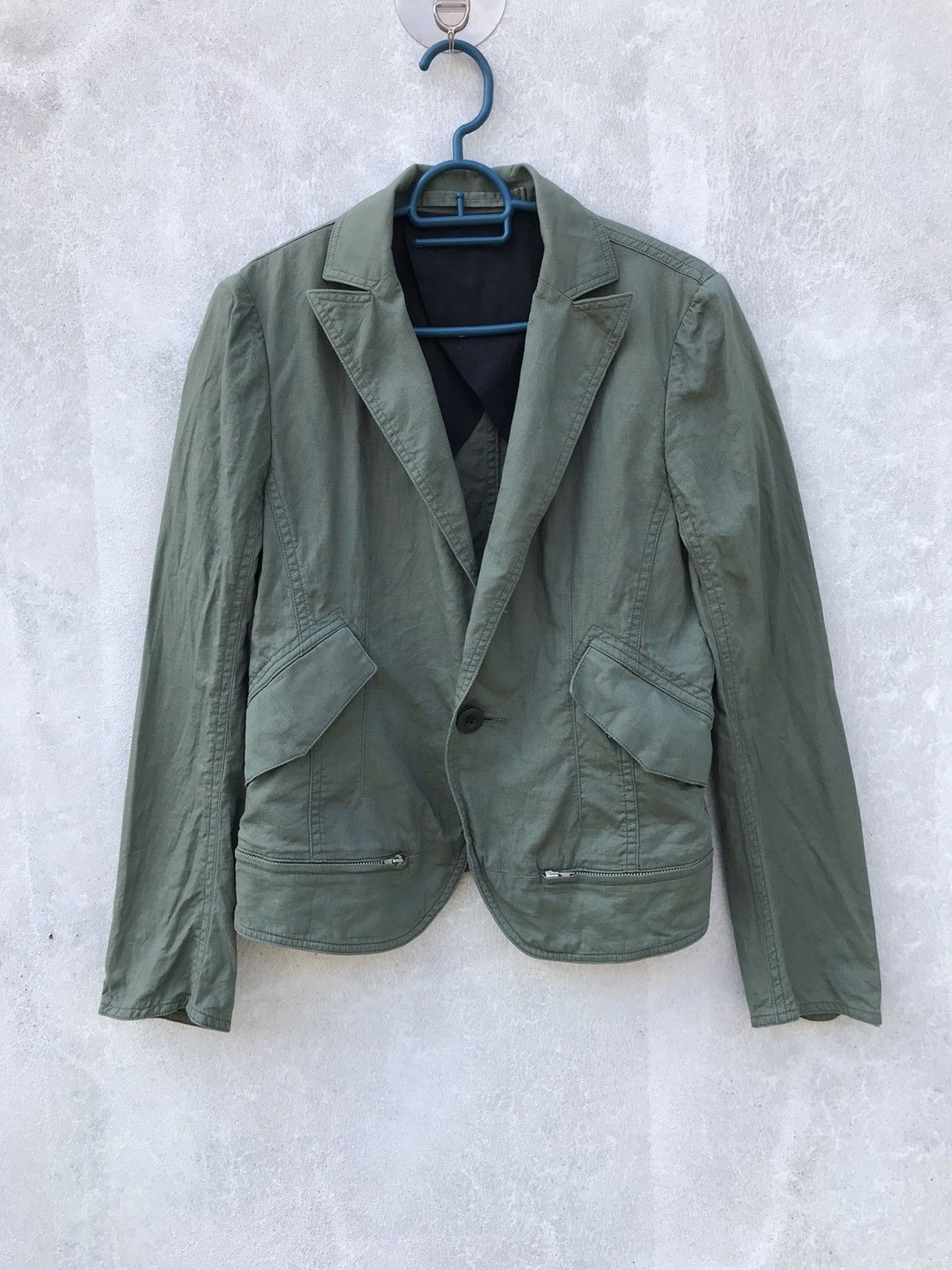 CABANE de ZUCCa Tactical Blazer By Cabaye De Zucca Size S / US 4 / IT 40 - 1 Thumbnail