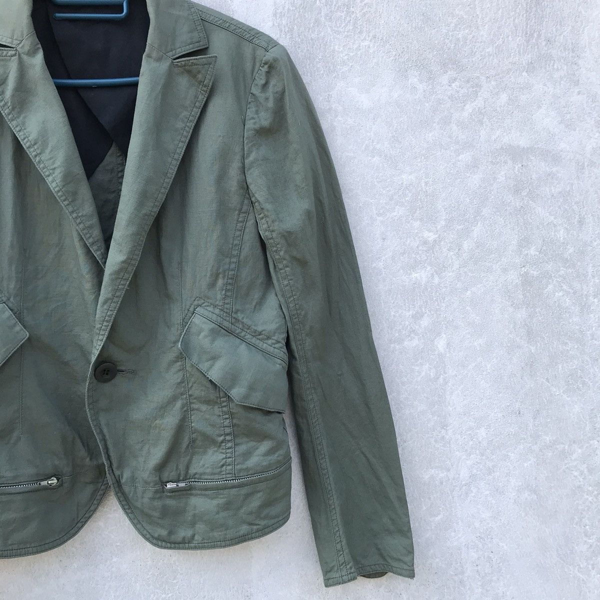CABANE de ZUCCa Tactical Blazer By Cabaye De Zucca Size S / US 4 / IT 40 - 4 Thumbnail