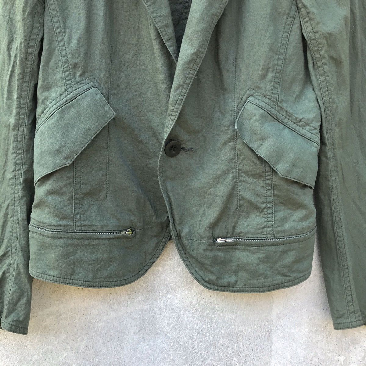 CABANE de ZUCCa Tactical Blazer By Cabaye De Zucca Size S / US 4 / IT 40 - 3 Thumbnail