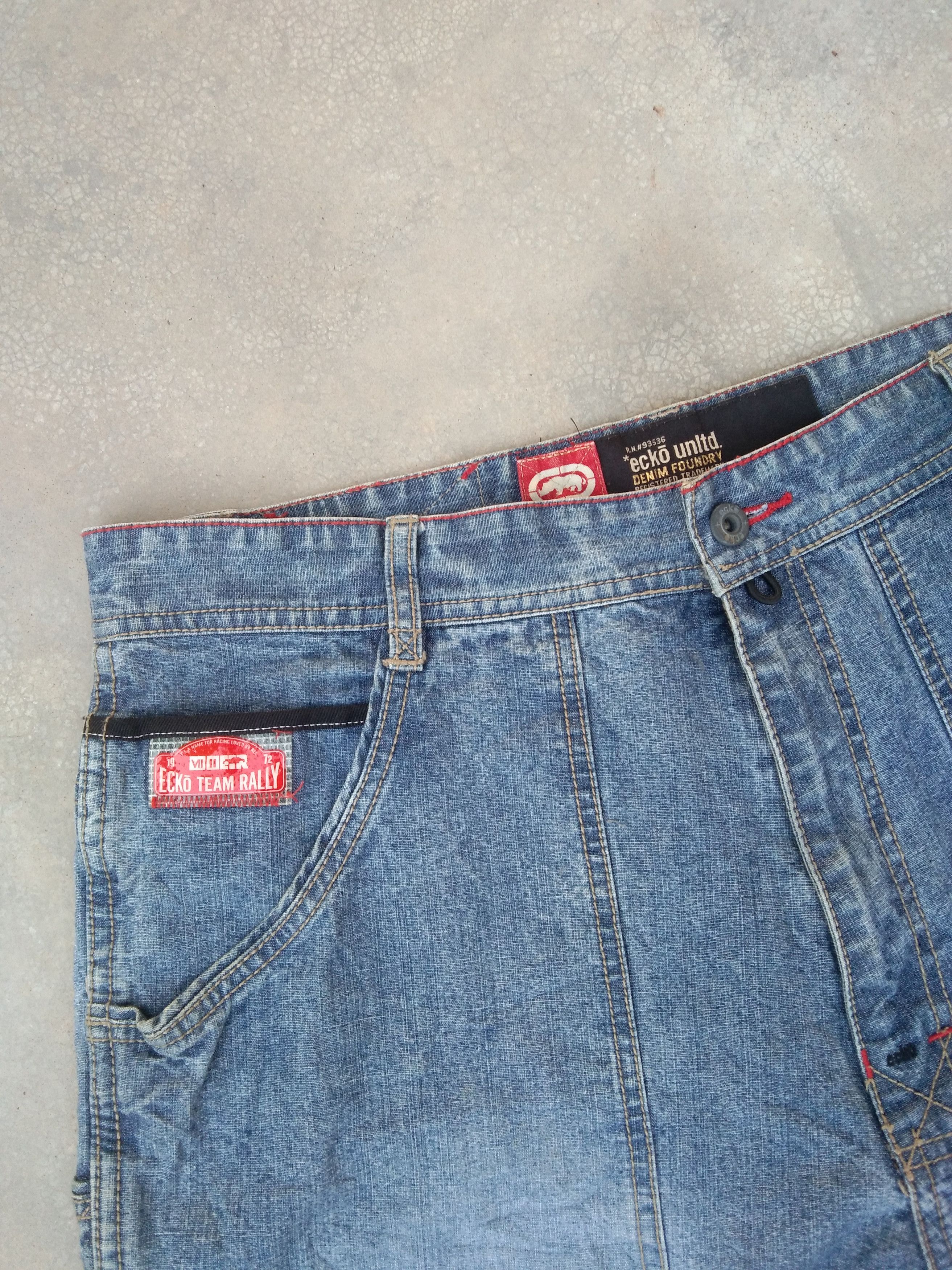 Ecko Unltd. Vintage Ecko Unltd. Baggy Jeans 36x33 Size US 36 / EU 52 - 9 Thumbnail