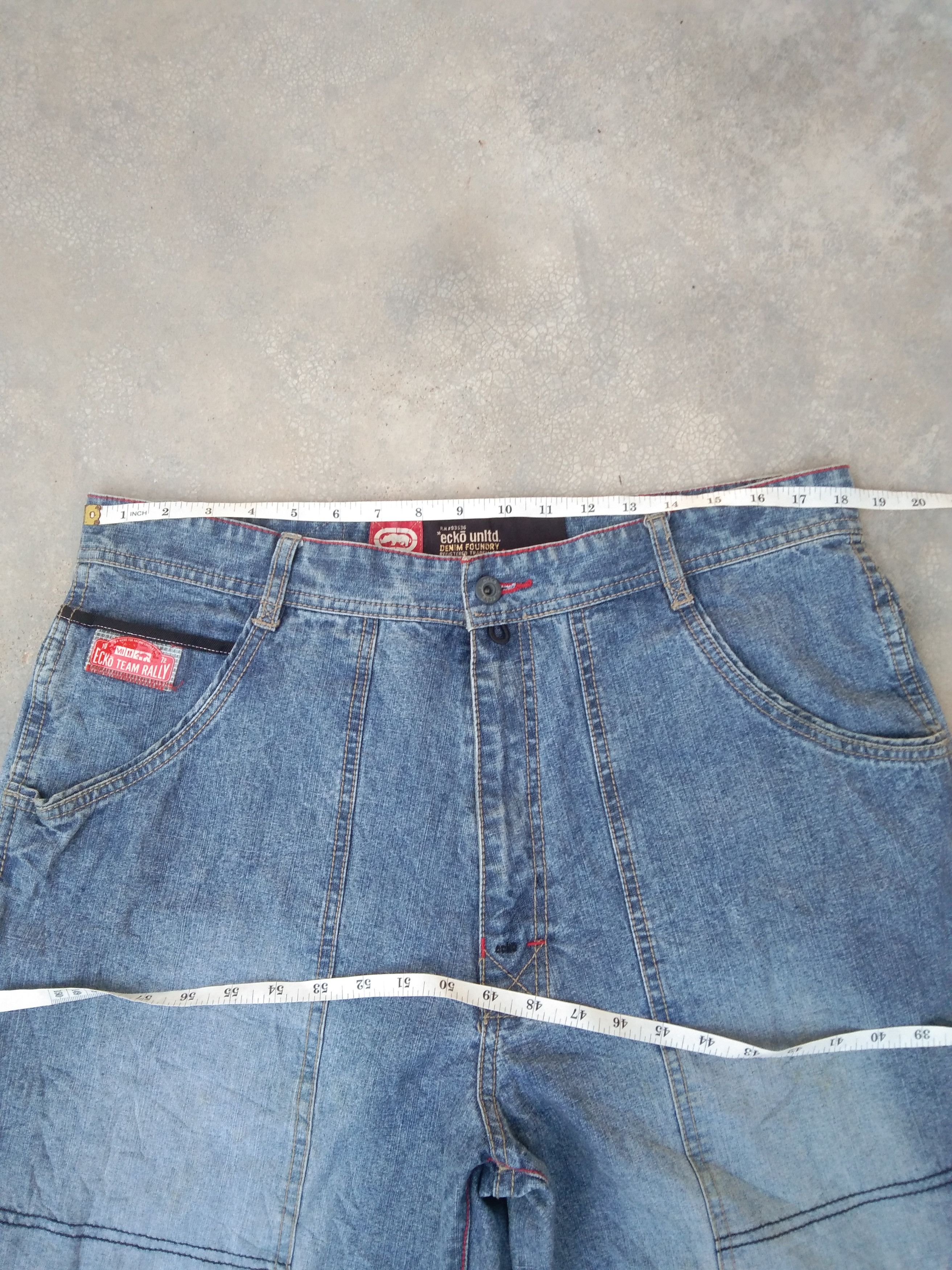 Ecko Unltd. Vintage Ecko Unltd. Baggy Jeans 36x33 Size US 36 / EU 52 - 8 Thumbnail