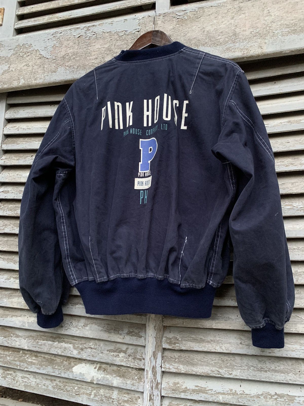 Pink House 🔥VINTAGE PINK HOUSE BOMBER JACKET MADE IN JAPAN Size US M / EU 48-50 / 2 - 1 Thumbnail