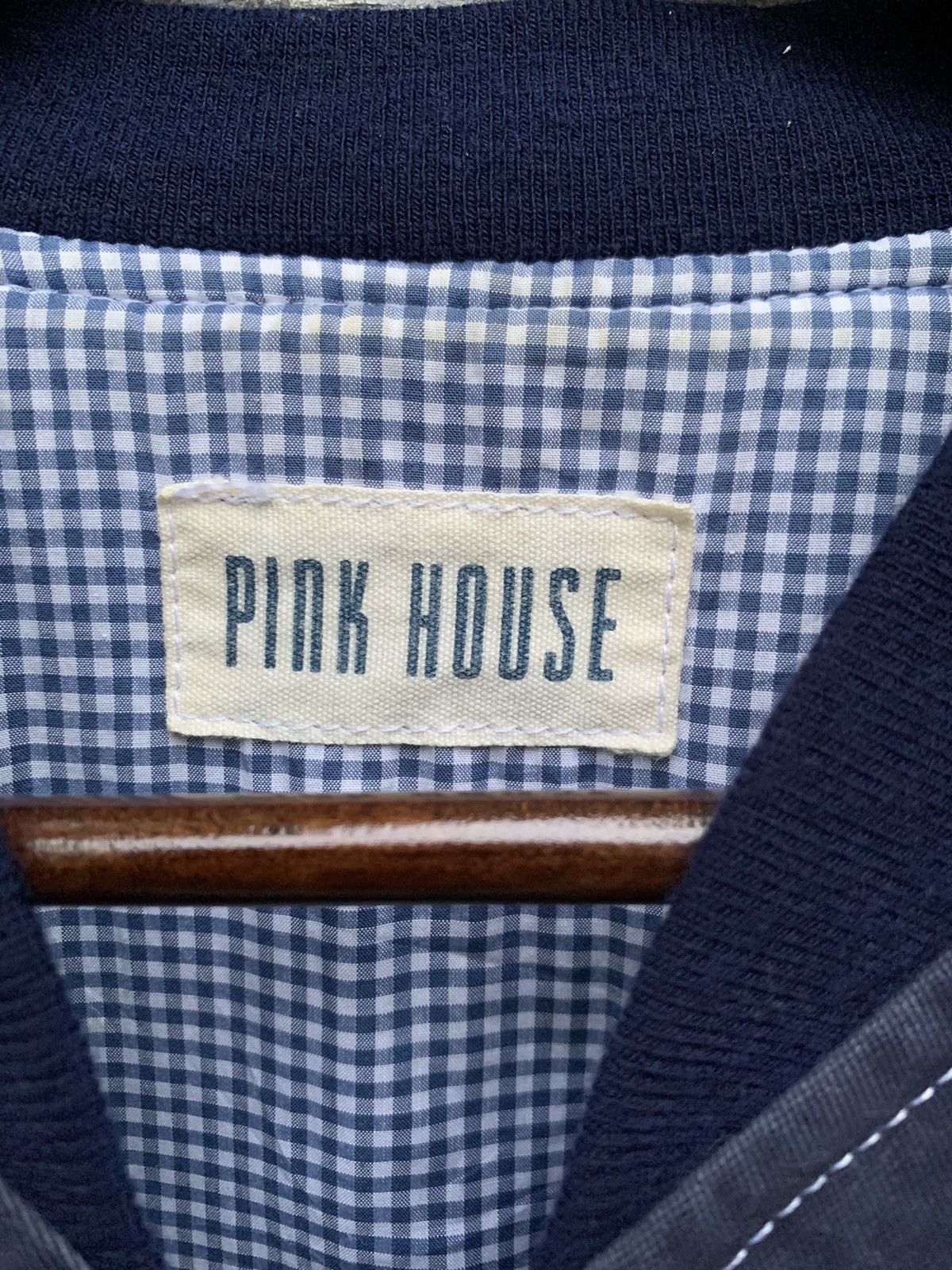Pink House 🔥VINTAGE PINK HOUSE BOMBER JACKET MADE IN JAPAN Size US M / EU 48-50 / 2 - 10 Thumbnail