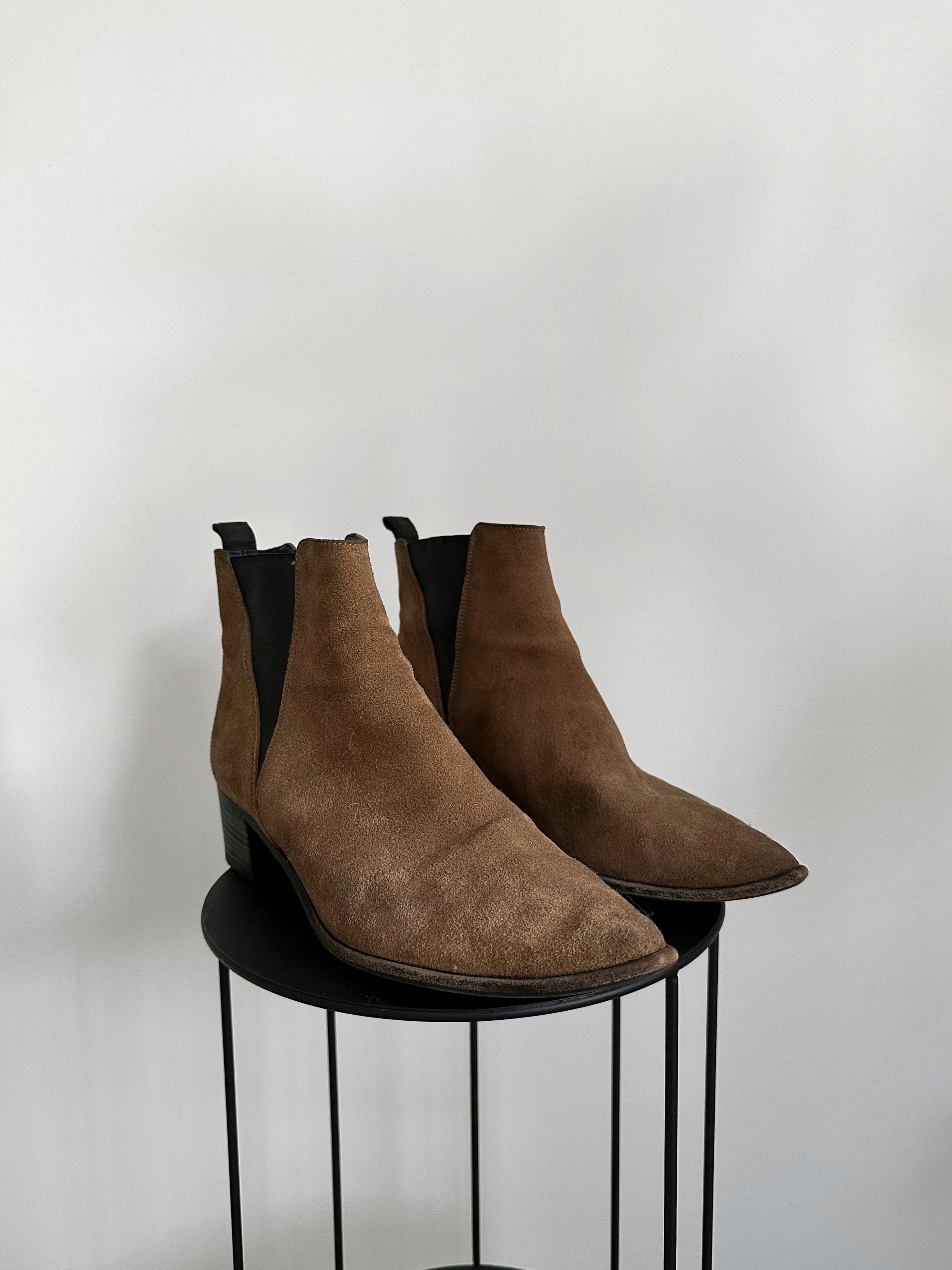 Acne Studios Acne Studios Suede Boots Size US 10 / IT 40 - 4 Thumbnail