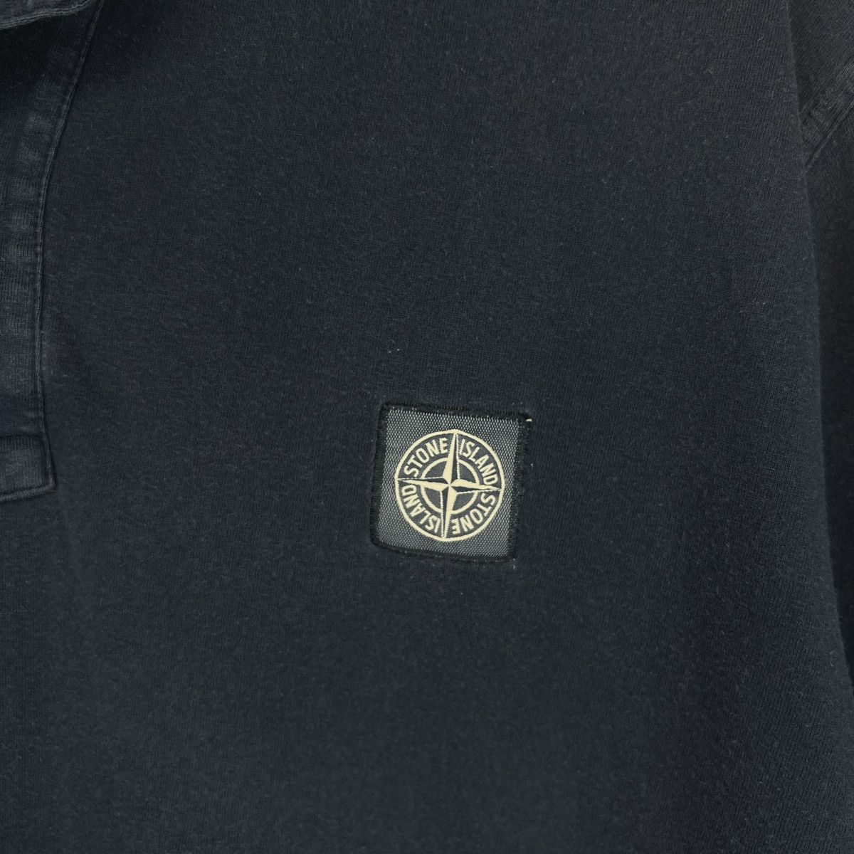 Stone Island Stone Island Polo Tee Tshirt Navy Logo Wind Rose Size US XXL / EU 58 / 5 - 5 Thumbnail