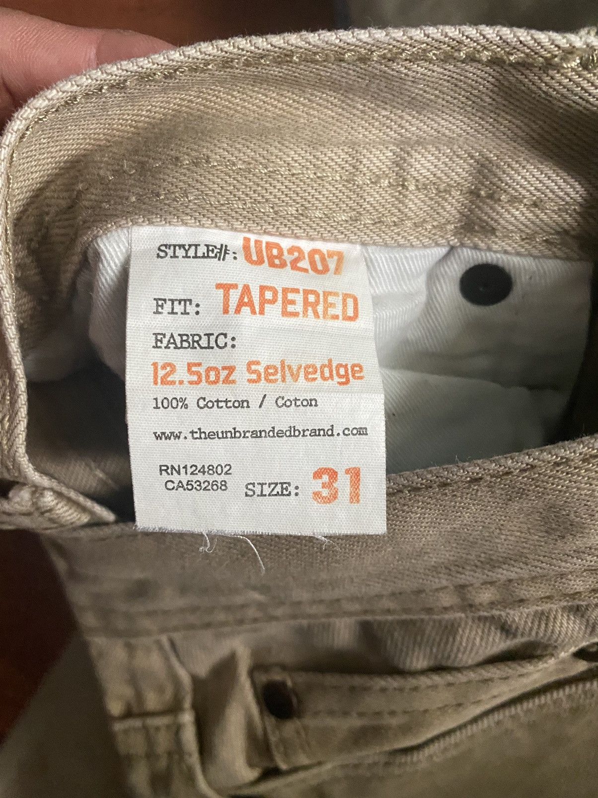The Unbranded Brand The Unbranded Brand Selvedge Jeans Size US 29 - 6 Thumbnail
