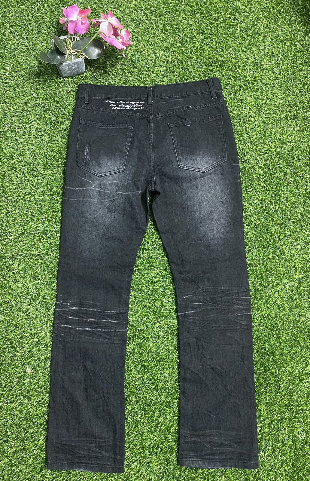 Japanese Brand Bernings Sho Jeans Size US 34 / EU 50 - 2 Thumbnail