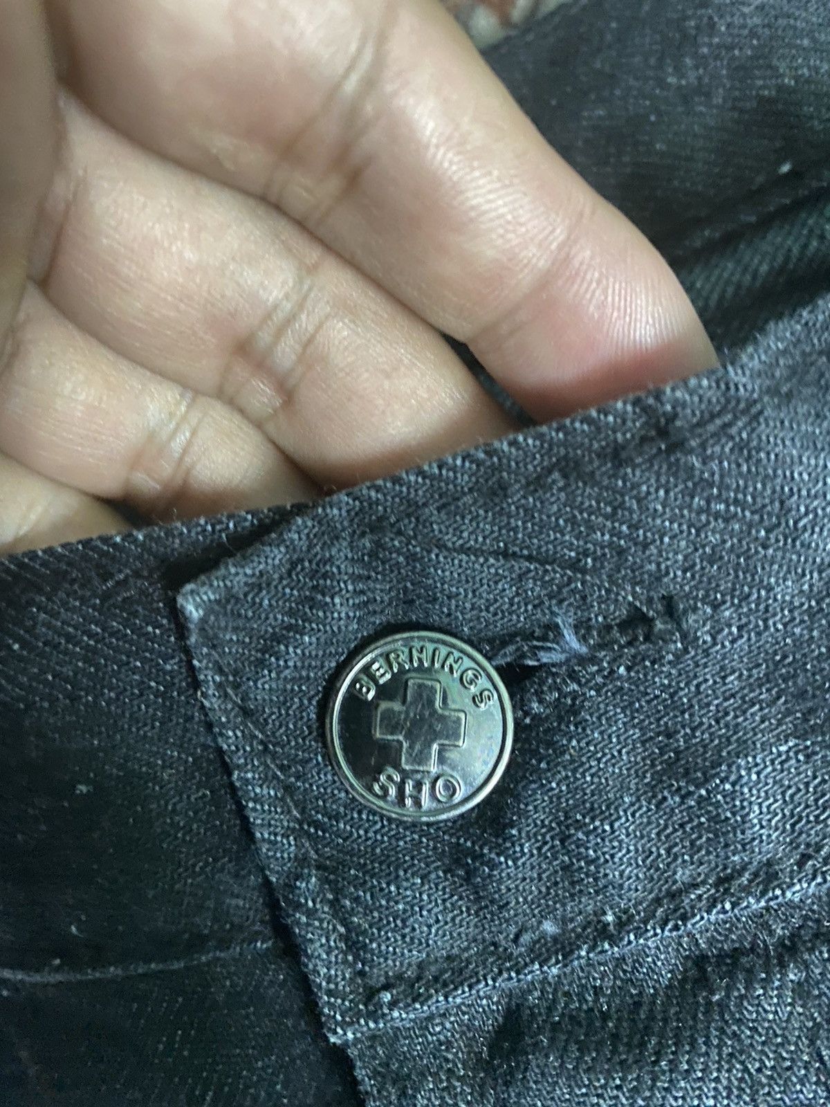 Japanese Brand Bernings Sho Jeans Size US 34 / EU 50 - 8 Thumbnail