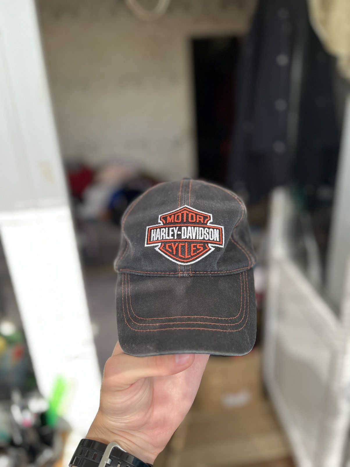 Harley Davidson Vintage Harley Davidson Style Flame Cap Size ONE SIZE - 2 Thumbnail
