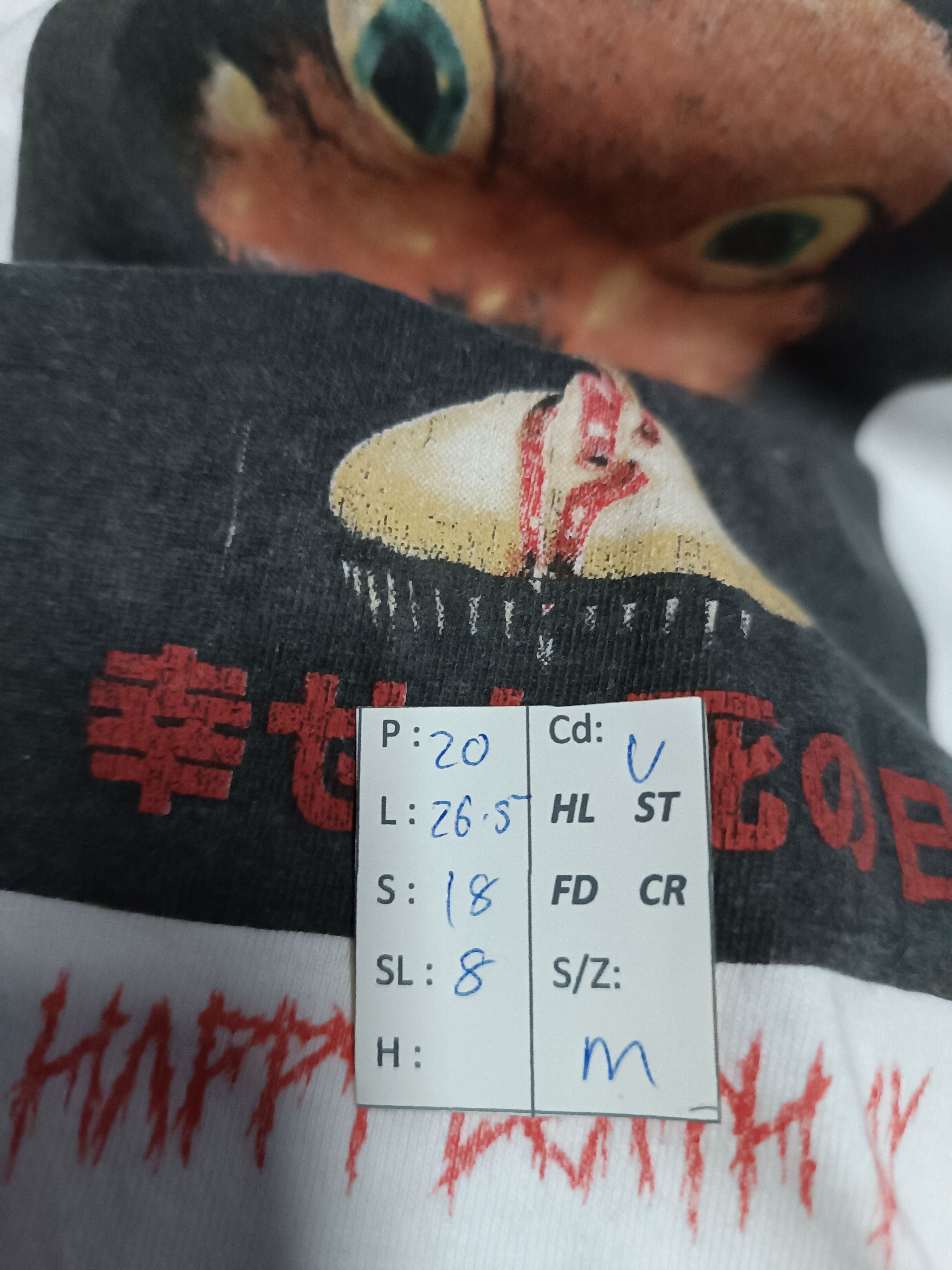 Universal Studios 🔥RARE🔥HAPPY DEATH DAY MOVIE PROMO (megan it purge scream) Size US M / EU 48-50 / 2 - 15 Thumbnail