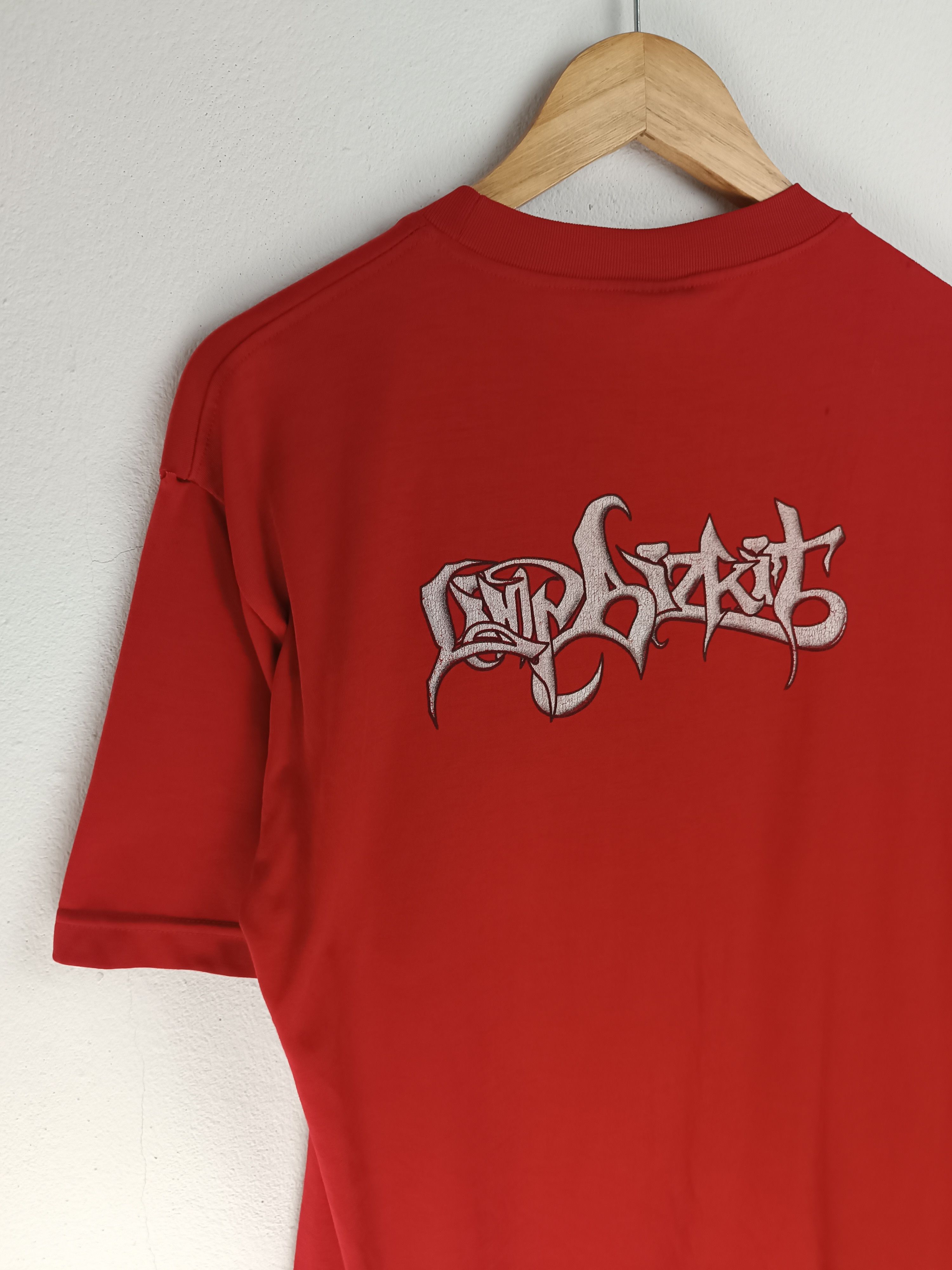 Band Tees RARE🔥VINTAGE 2000s LIMP BIZKIT BOOTLEG y2k (Linkin korn) Size US L / EU 52-54 / 3 - 14 Thumbnail