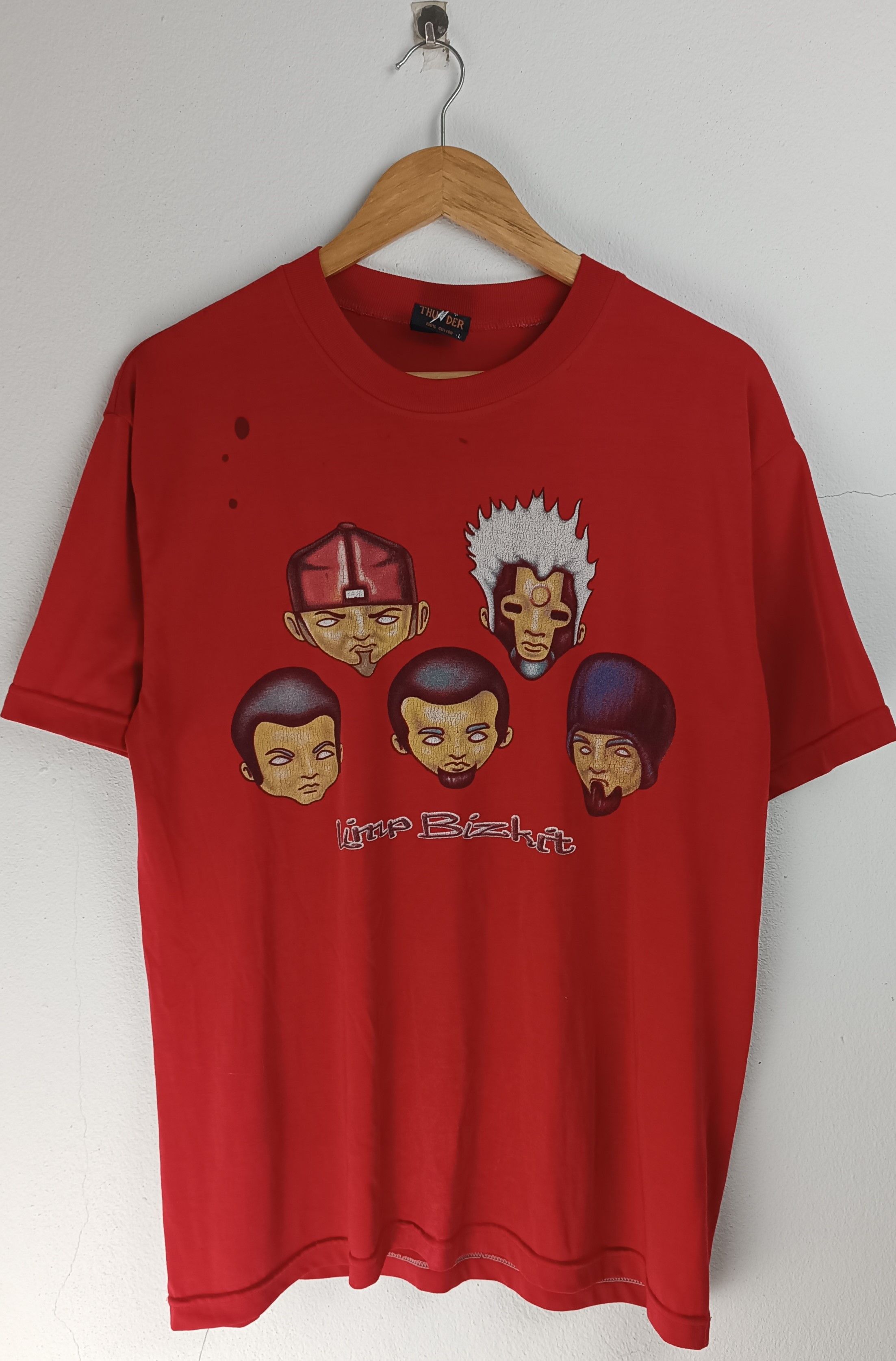Band Tees RARE🔥VINTAGE 2000s LIMP BIZKIT BOOTLEG y2k (Linkin korn) Size US L / EU 52-54 / 3 - 3 Thumbnail