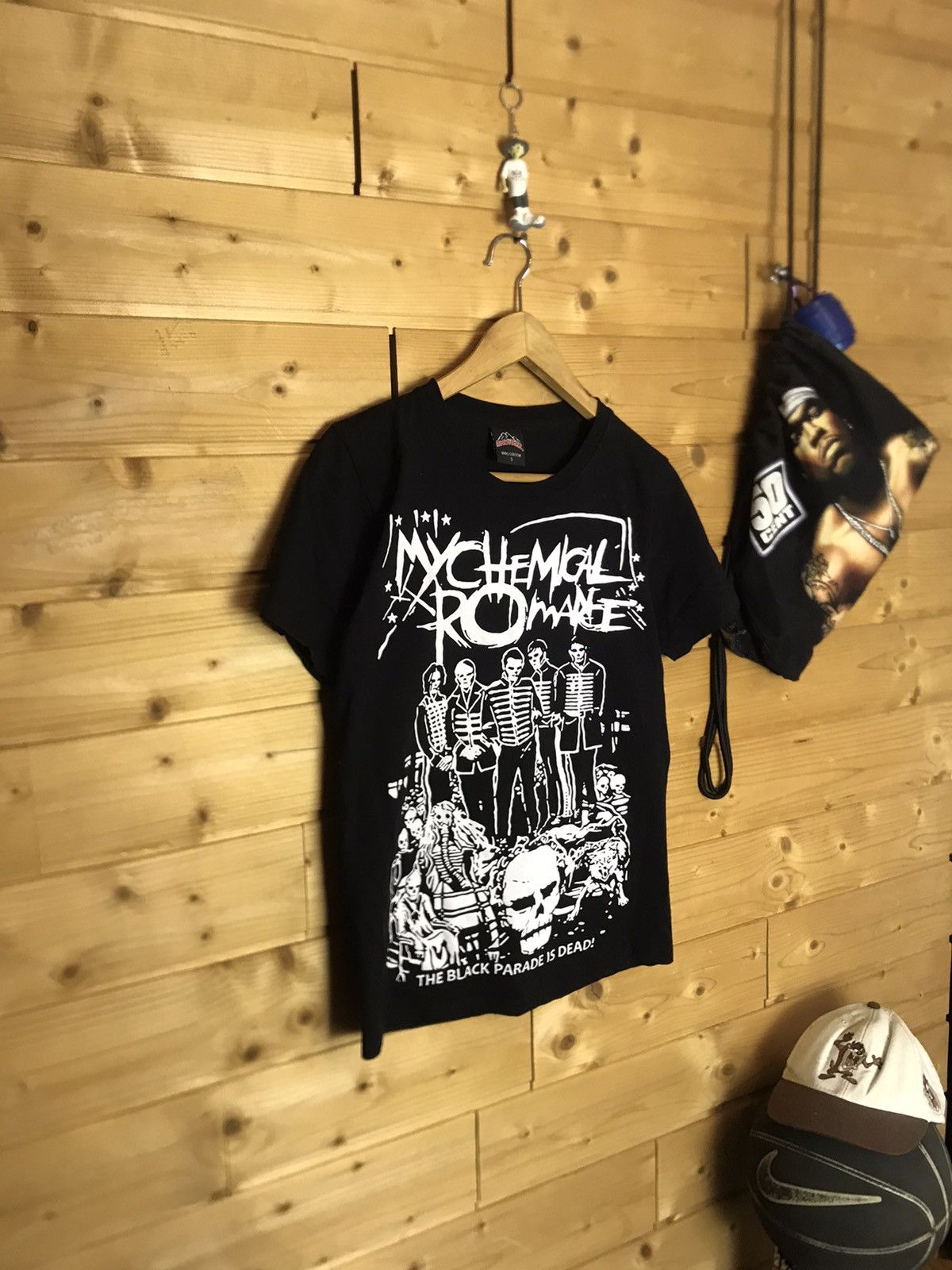 image of Band Tees x Rock T Shirt Vintage My Chemical Romance Black Parade Is Dead T-Shirt (Size Small)