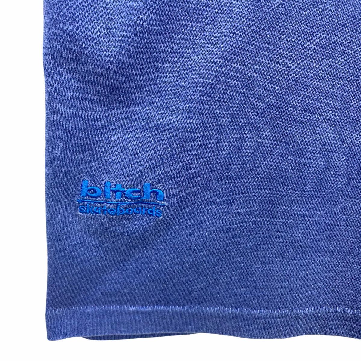 Vintage *Vintage BITCH Streetwear spellout logo Men Tshirt Size US XL / EU 56 / 4 - 9 Thumbnail