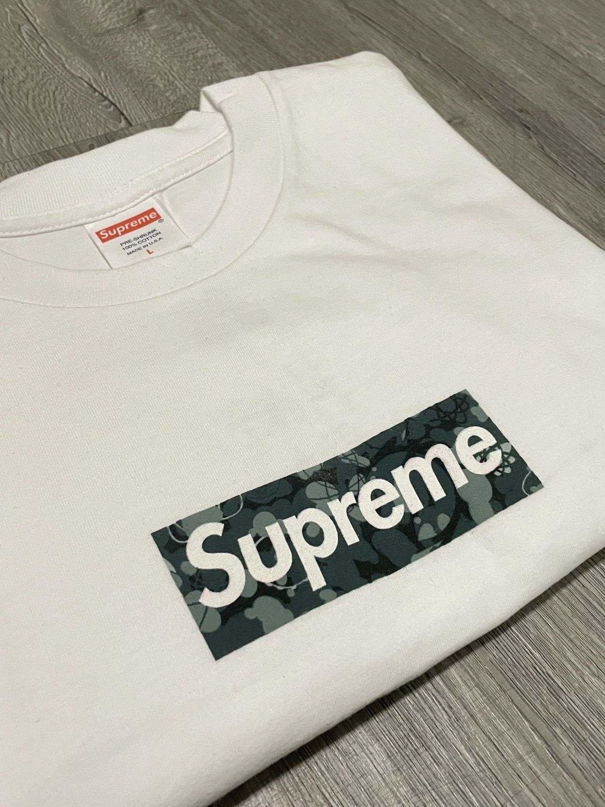 Supreme Supreme Mo Wax Box Logo Tee 1 50 Unreleased 2014 Grailed