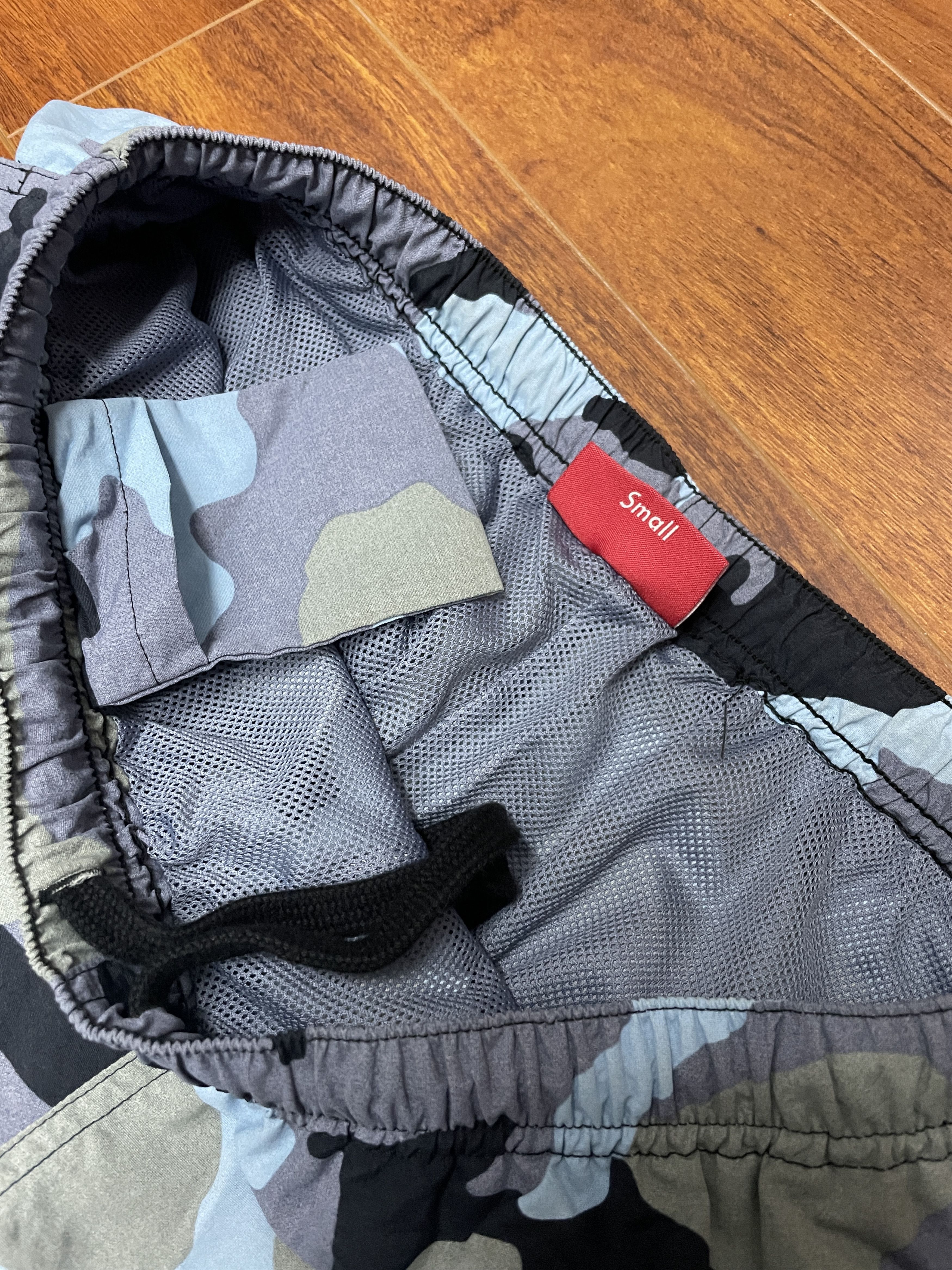 Supreme Supreme SS18 Blue Camo Track Pants Warm Up Small Size US 30 / EU 46 - 6 Thumbnail