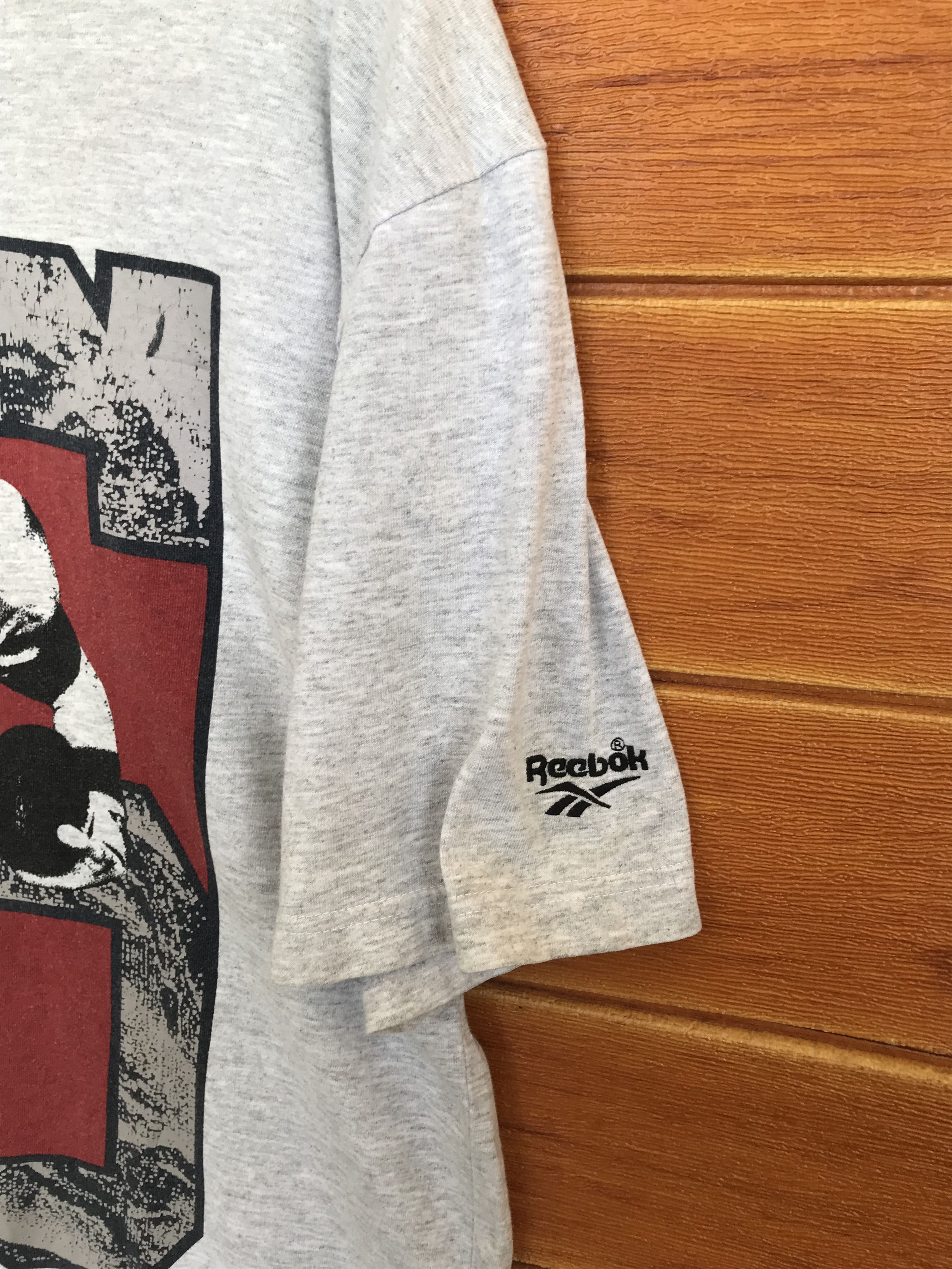 Vintage Vintage 90s Reebok Emmitt Smith NFL T-Shirt Mirror Print Size US L / EU 52-54 / 3 - 4 Thumbnail