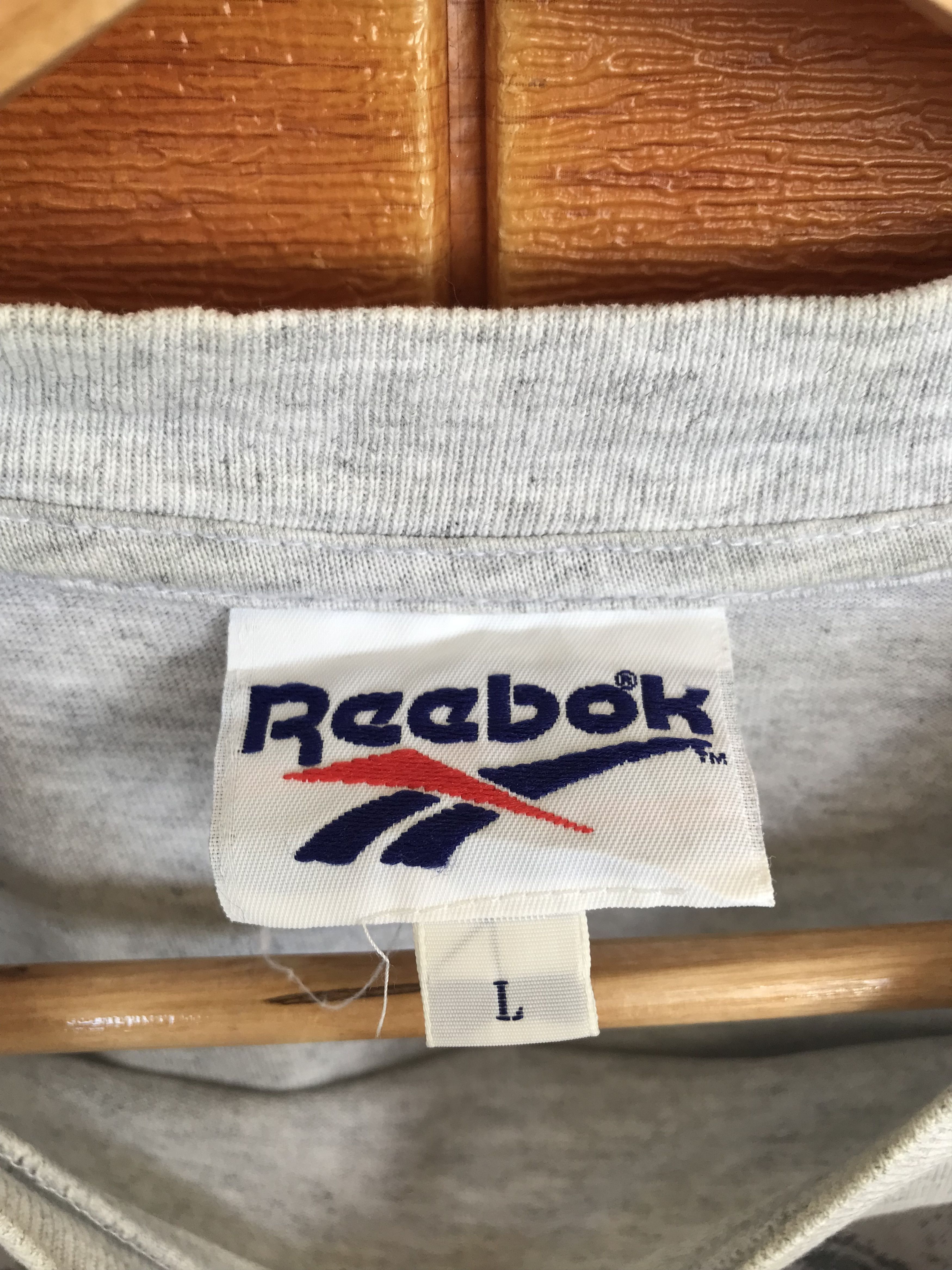 Vintage Vintage 90s Reebok Emmitt Smith NFL T-Shirt Mirror Print Size US L / EU 52-54 / 3 - 5 Thumbnail