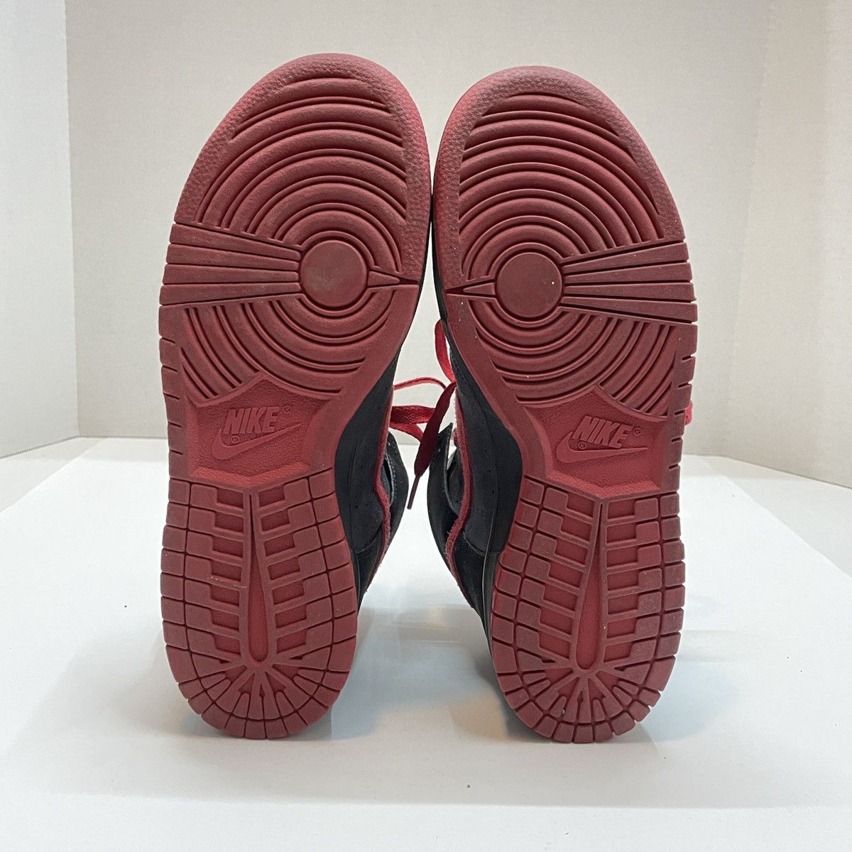 Nike Nike Dunk High Medium Grey / Varsity Red-Black 2008 Size 8.5 Size US 8.5 / EU 41-42 - 8 Thumbnail