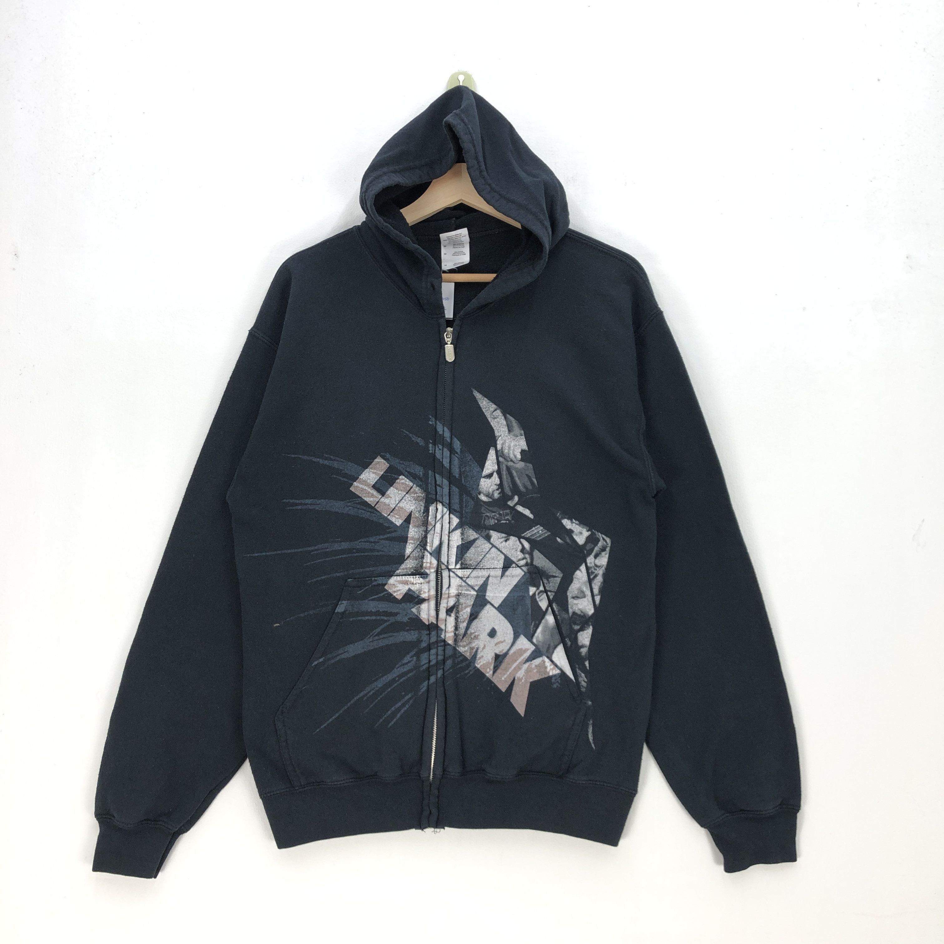 Band Tees × Vintage Linkin Park Hoodie Sweater Tour Band Sweater Hooded Size US M / EU 48-50 / 2 - 2 Thumbnail