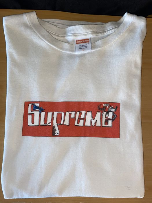 Supreme joe cool box 2024 logo